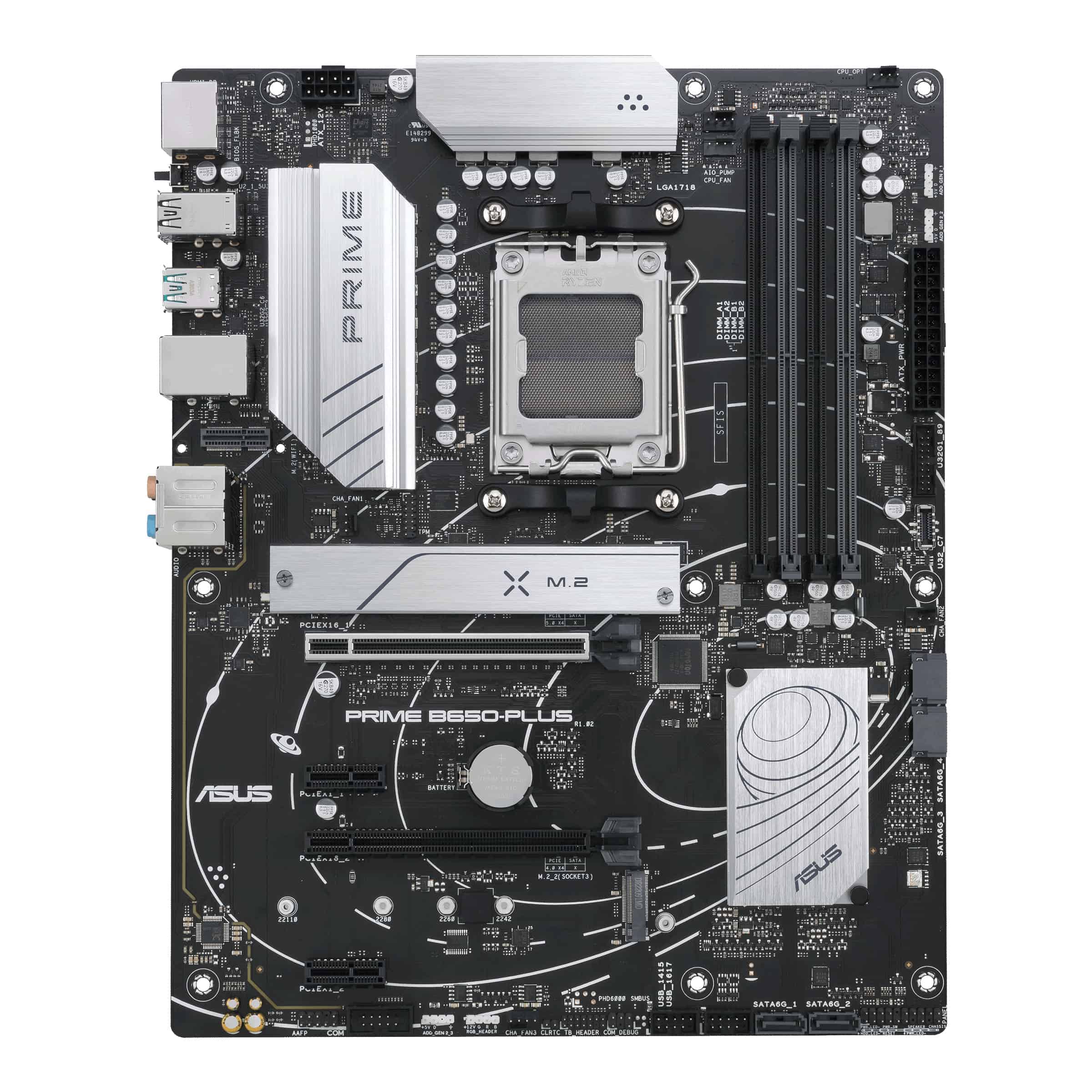 ASUS PRIME B650-PLUS-CSM AMD B650 Socket AM5 ATX (90MB1BS0-M0EAYC) thumbnail
