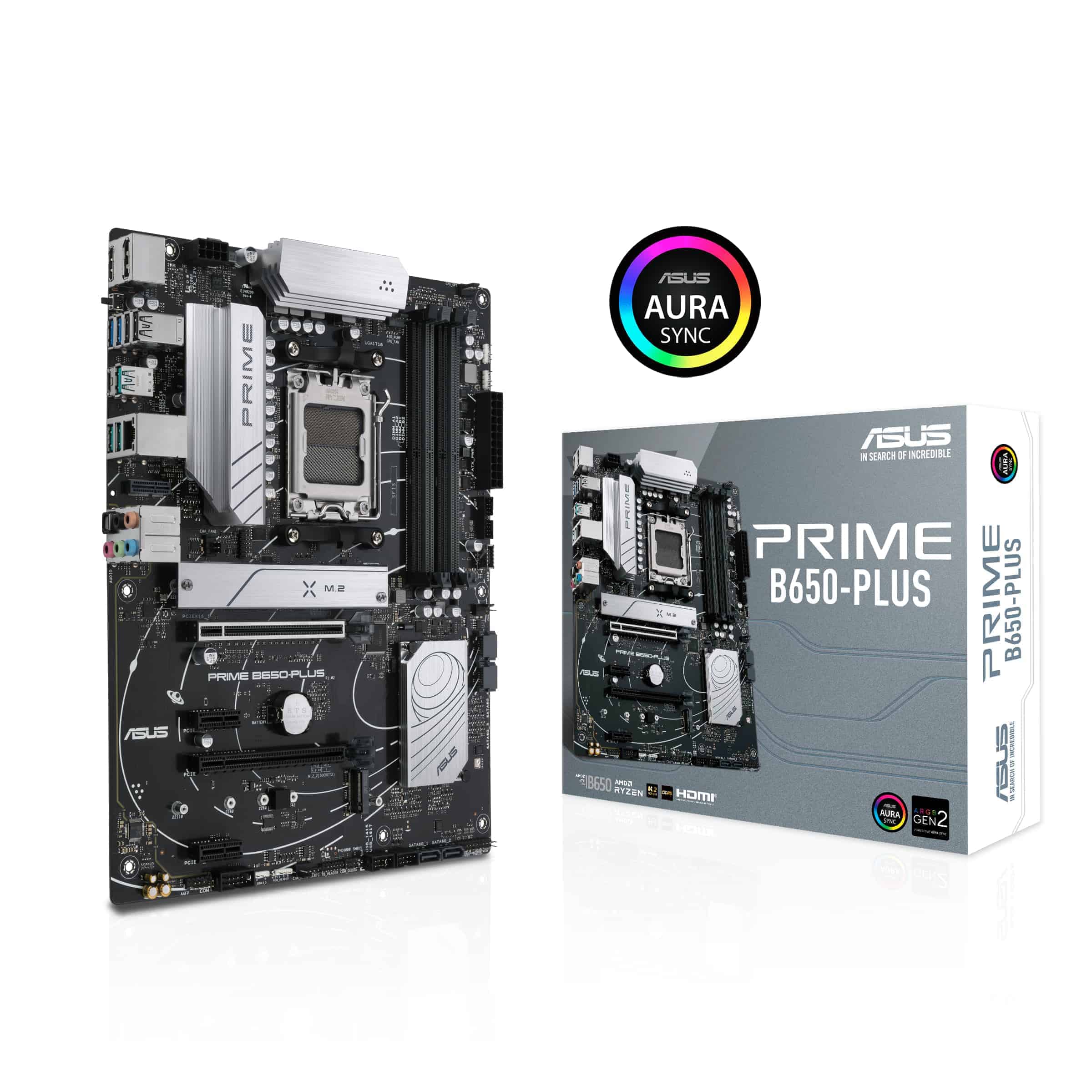 ASUS PRIME B650-PLUS-CSM AMD B650 Socket AM5 ATX (90MB1BS0-M0EAYC) thumbnail