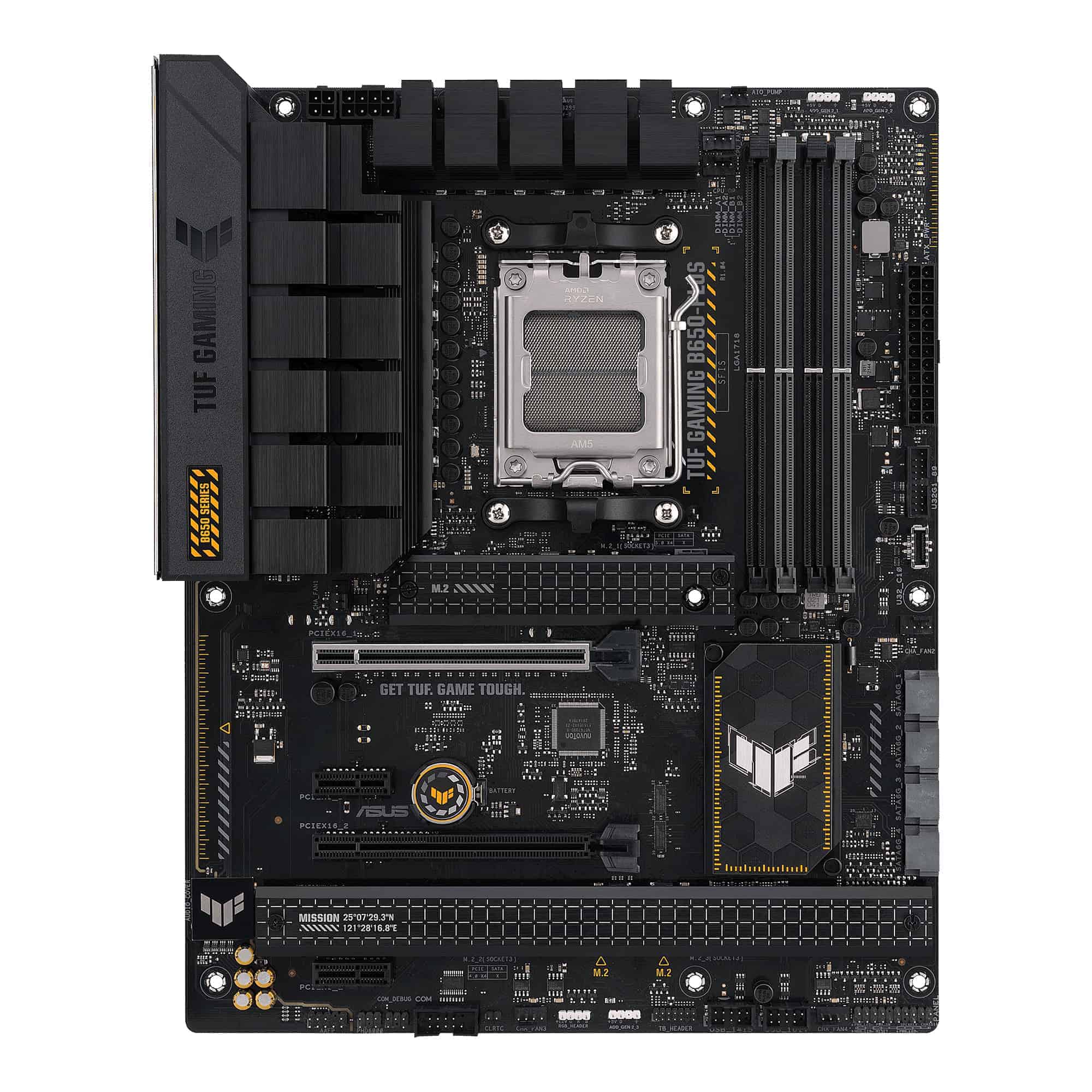ASUS TUF GAMING B650-PLUS AMD B650 Socket AM5 ATX (90MB1BY0-M0EAY0) thumbnail