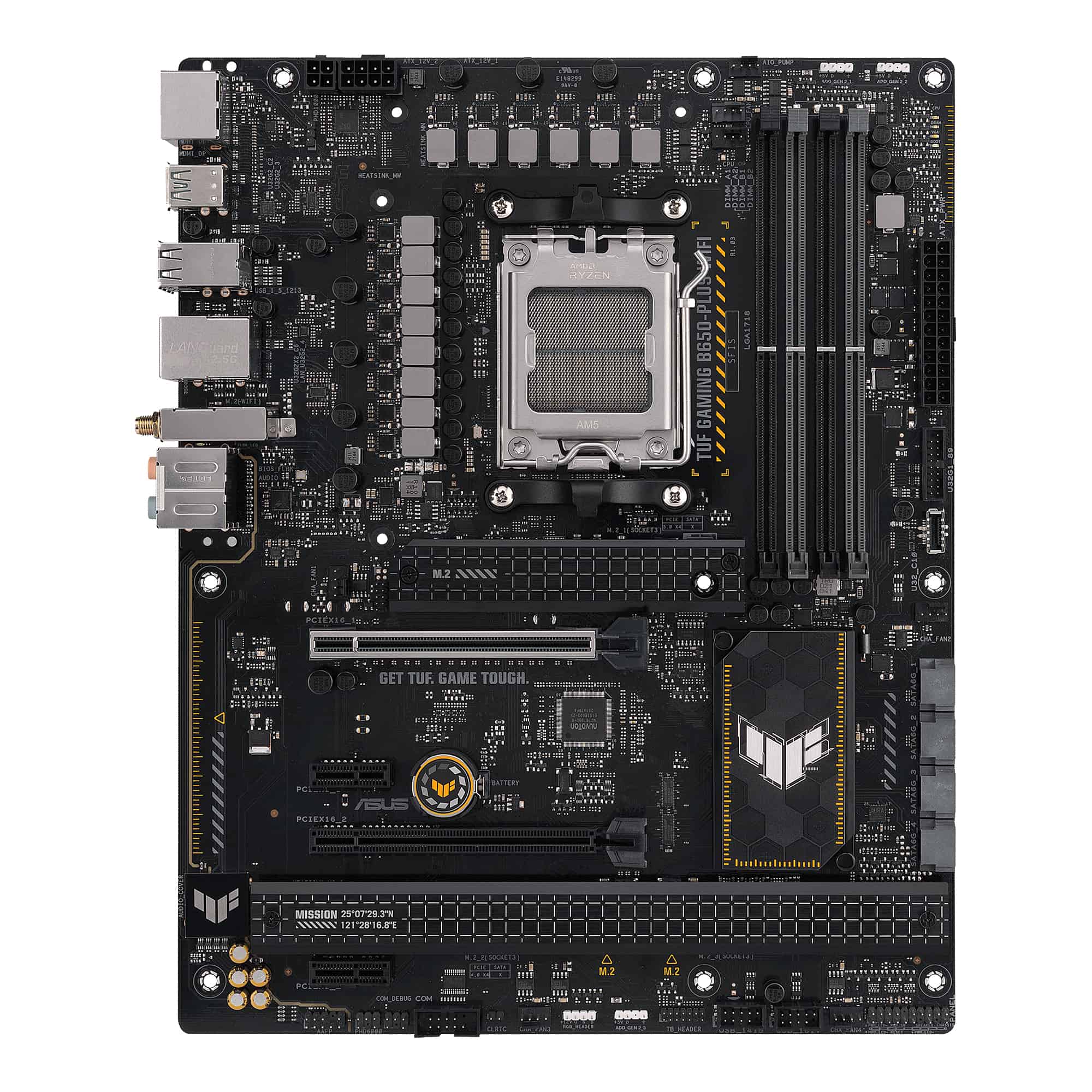 ASUS TUF GAMING B650-PLUS WIFI AMD B650 Socket AM5 ATX (90MB1BZ0-M0EAY0) thumbnail