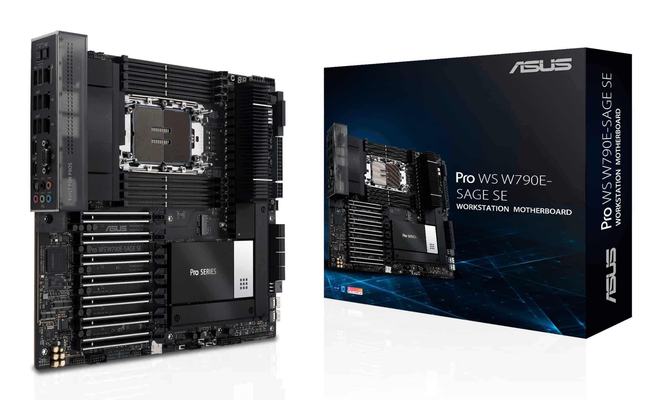 ASUS PRO WS W790E-SAGE SE Intel W790 LGA 4677 (Socket E) EEB (90MB1C20-M0EAY0) thumbnail