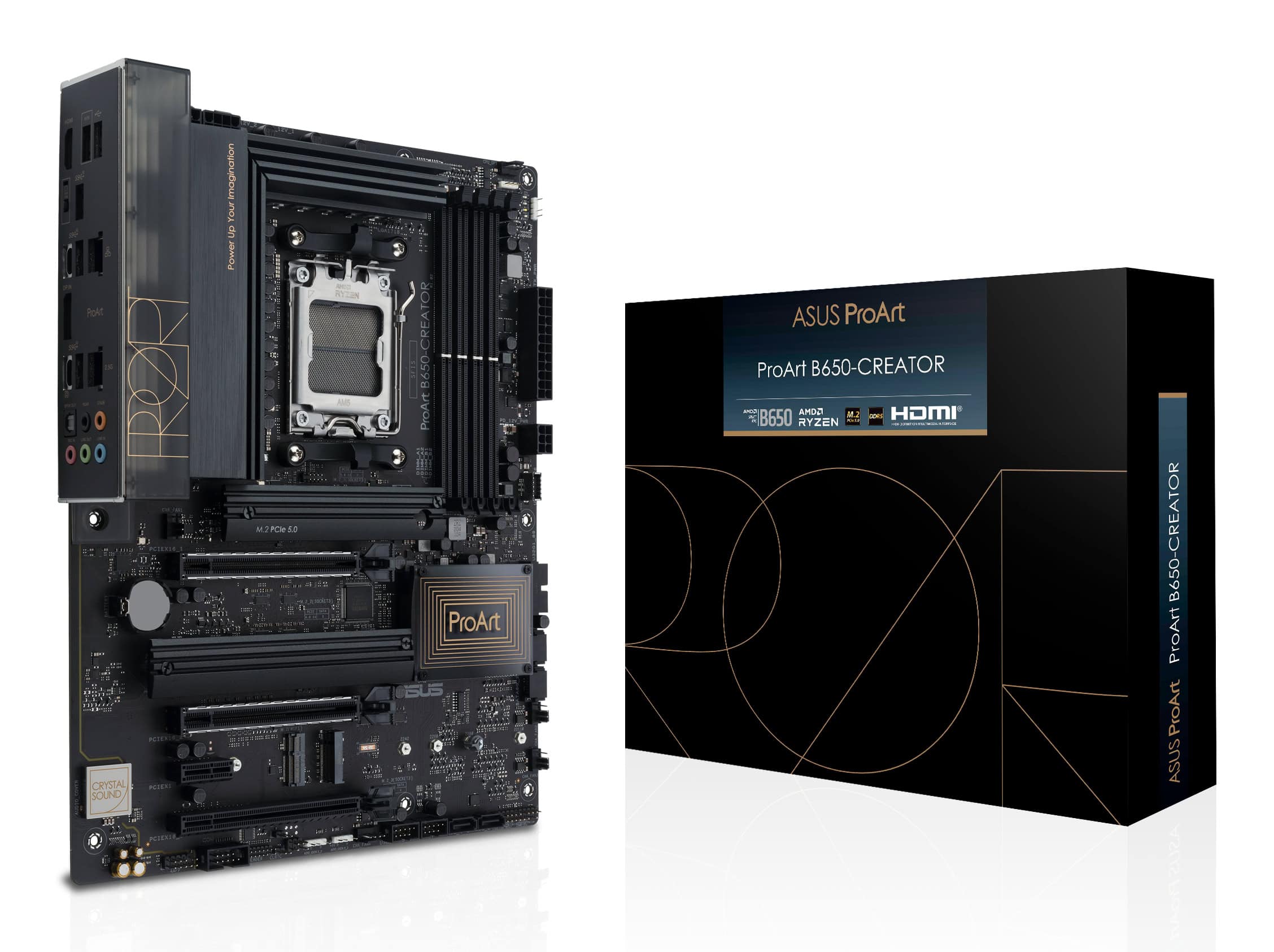 ASUS PROART B650-CREATOR AMD B650 Socket AM5 ATX (90MB1C40-M0EAY0) thumbnail