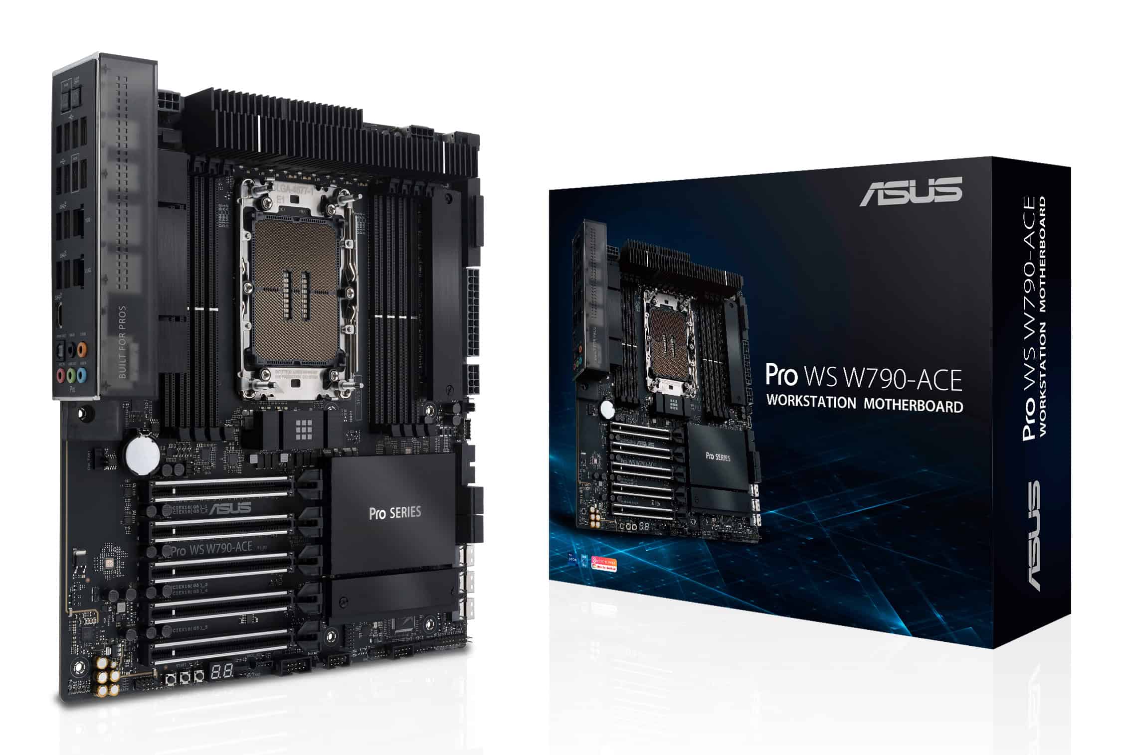 ASUS PRO WS W790-ACE Intel W790 LGA 4677 (Socket E) SSI CEB (90MB1C70-M0EAY0) thumbnail