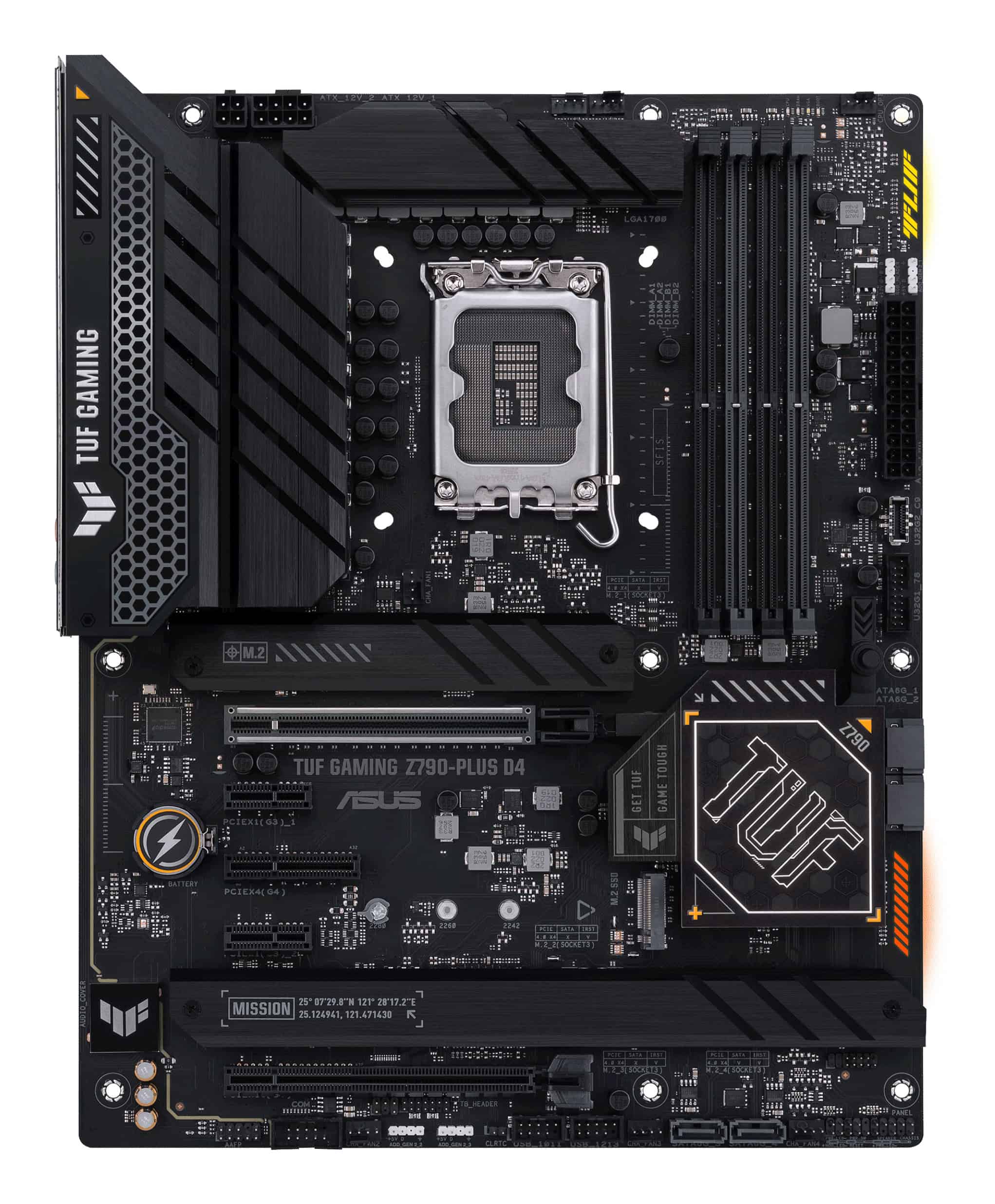 ASUS TUF GAMING Z790-PLUS D4 Intel Z790 LGA 1700 ATX (90MB1CQ0-M0EAY0) thumbnail