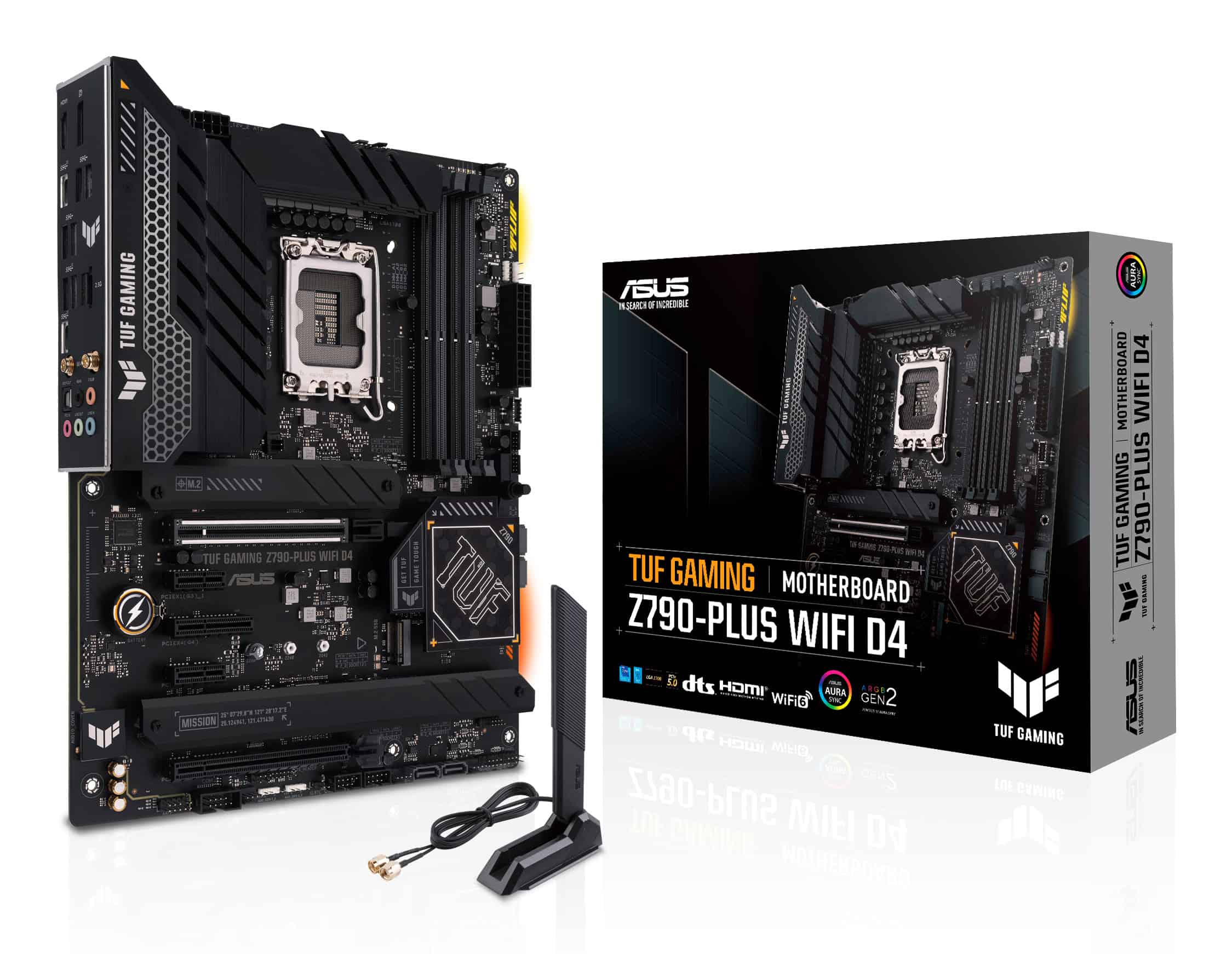 ASUS TUF GAMING Z790-PLUS WIFI D4 Intel Z790 LGA 1700 ATX (90MB1CR0-M0EAY0) thumbnail