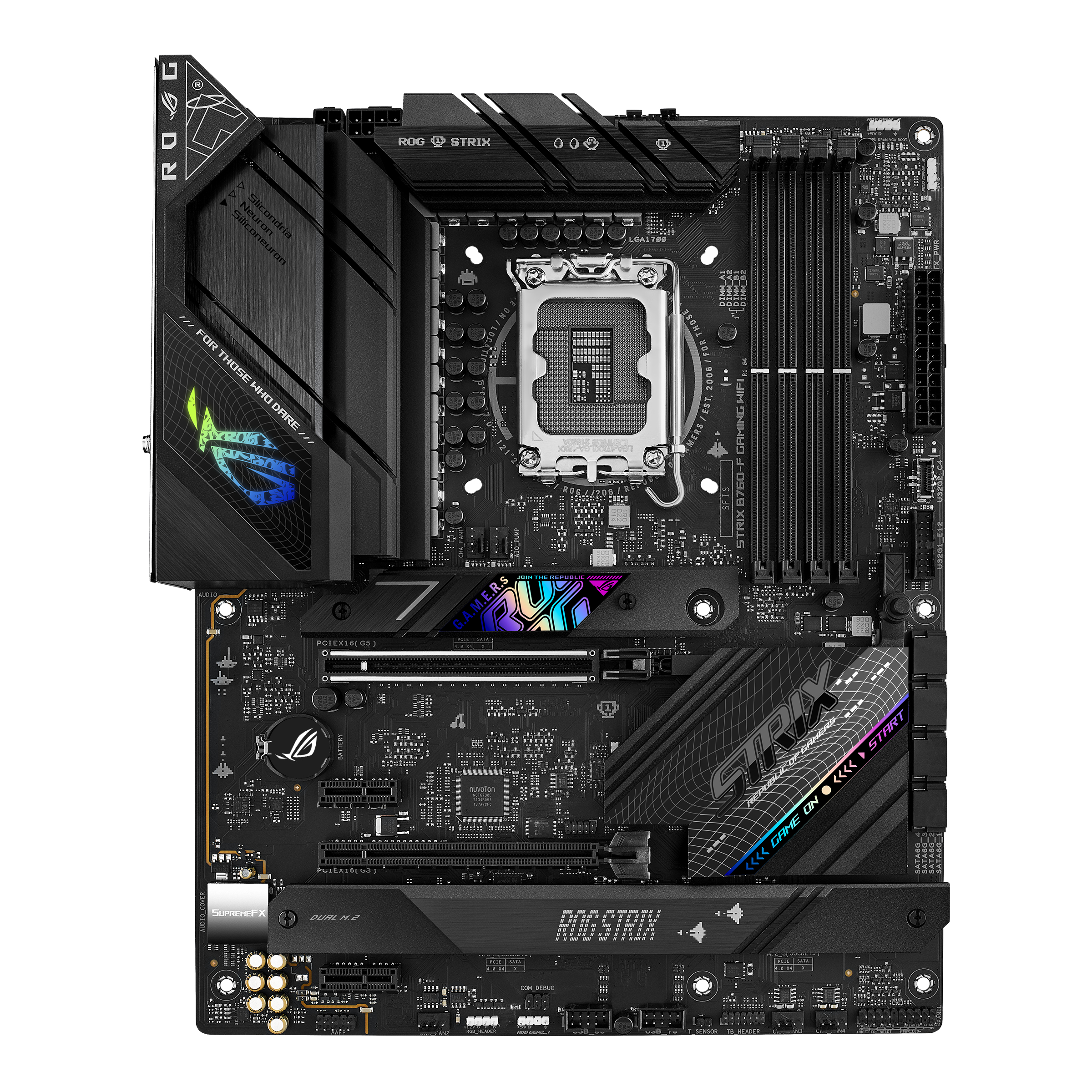 ASUS ROG STRIX B760-F GAMING WIFI Intel B760 LGA 1700 ATX (90MB1CT0-M0EAY0) thumbnail
