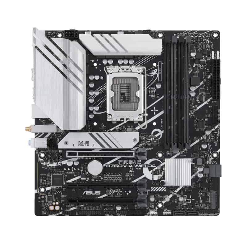 ASUS PRIME B760M-A WIFI D4 Intel B760 LGA 1700 micro ATX (90MB1CX0-M0EAY0) thumbnail