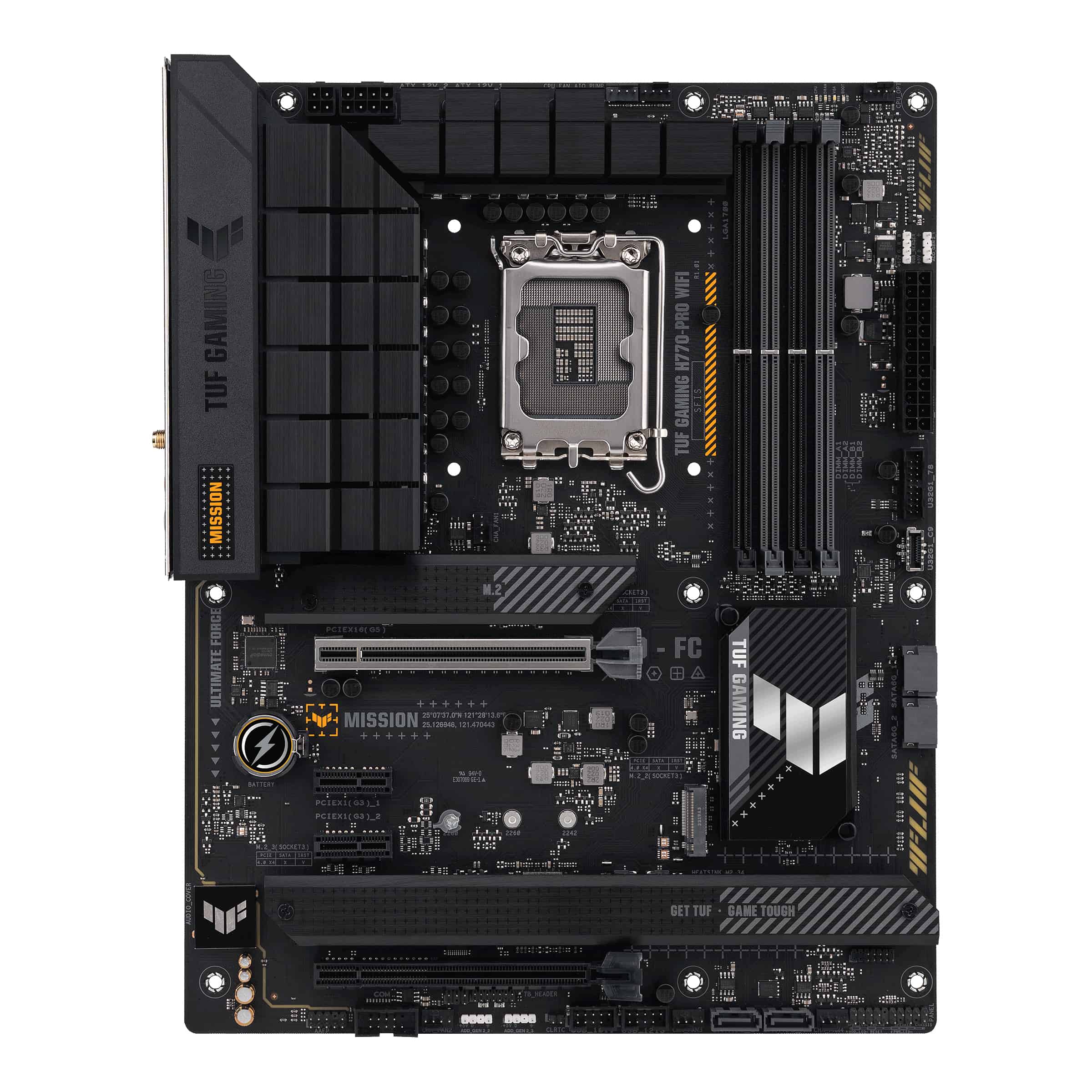 ASUS TUF GAMING H770-PRO WIFI Intel H770 LGA 1700 ATX (90MB1D50-M0EAY0) thumbnail