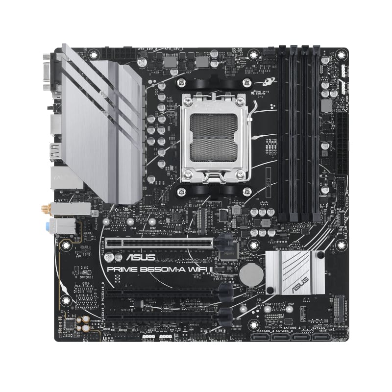 ASUS PRIME B650M-A WIFI II AMD B650 Socket AM5 micro ATX (90MB1EG0-M0EAY0) thumbnail
