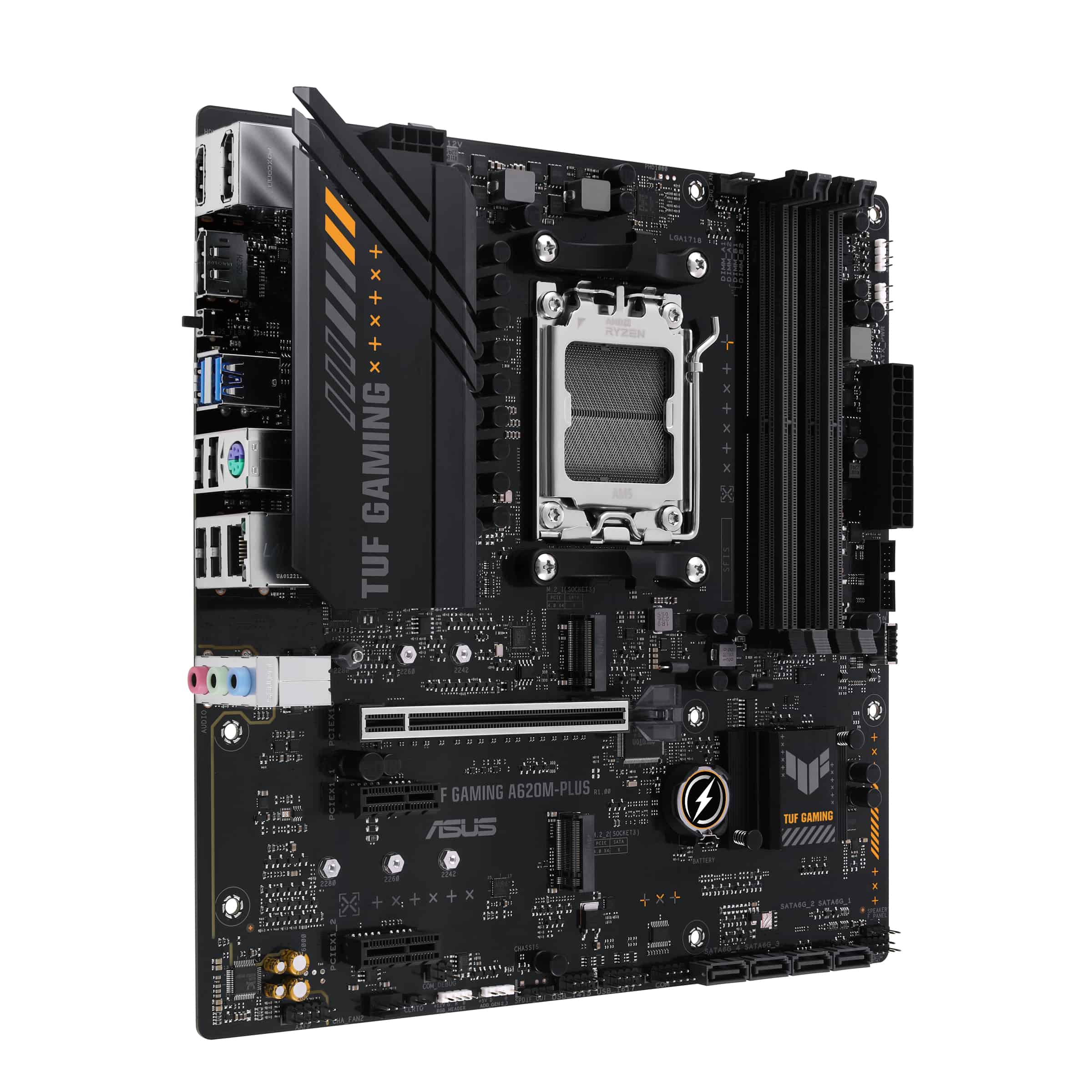 ASUS TUF GAMING A620M-PLUS AMD A620 Socket AM5 micro ATX (90MB1EZ0-M0EAY0) thumbnail