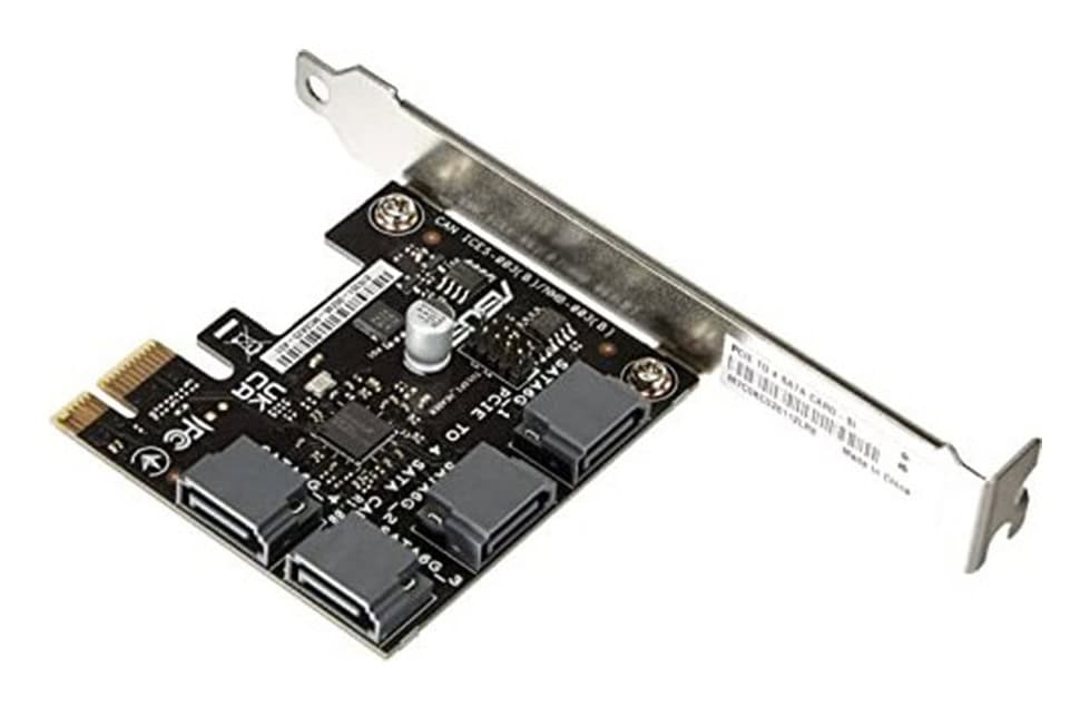 ASUS PCIE To 4 SATA CARD-SI interfacekaart/-adapter Intern (90MC0AZ0-M0ECY0) thumbnail