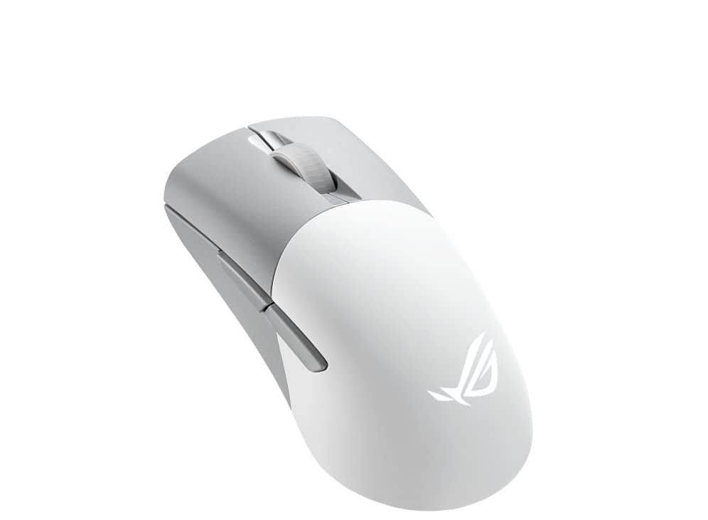 ASUS ROG Keris Wireless AimPoint muis Gamen Rechtshandig RF Wireless + Bluetooth + USB Type-C Optisch 36000 DPI (90MP02V0-BMUA10) thumbnail