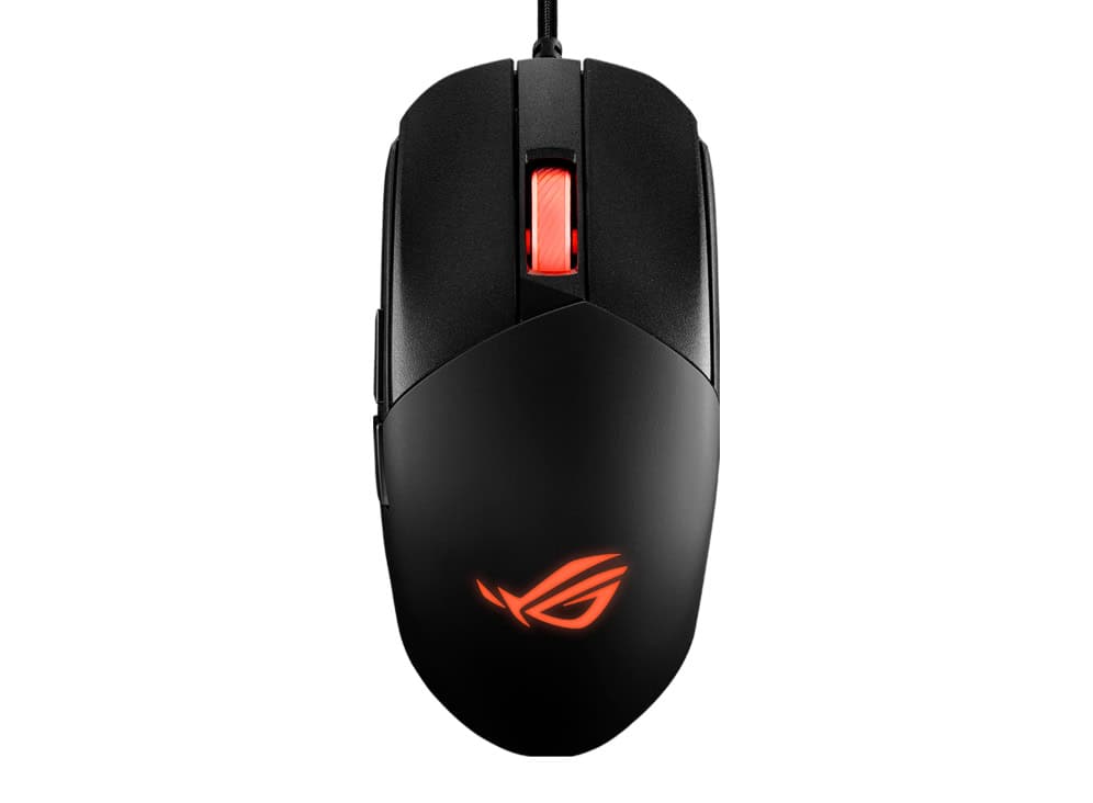 ASUS ROG Strix IMPACT III muis Rechtshandig USB Type-A Optisch 12000 DPI (90MP0300-BMUA00) thumbnail