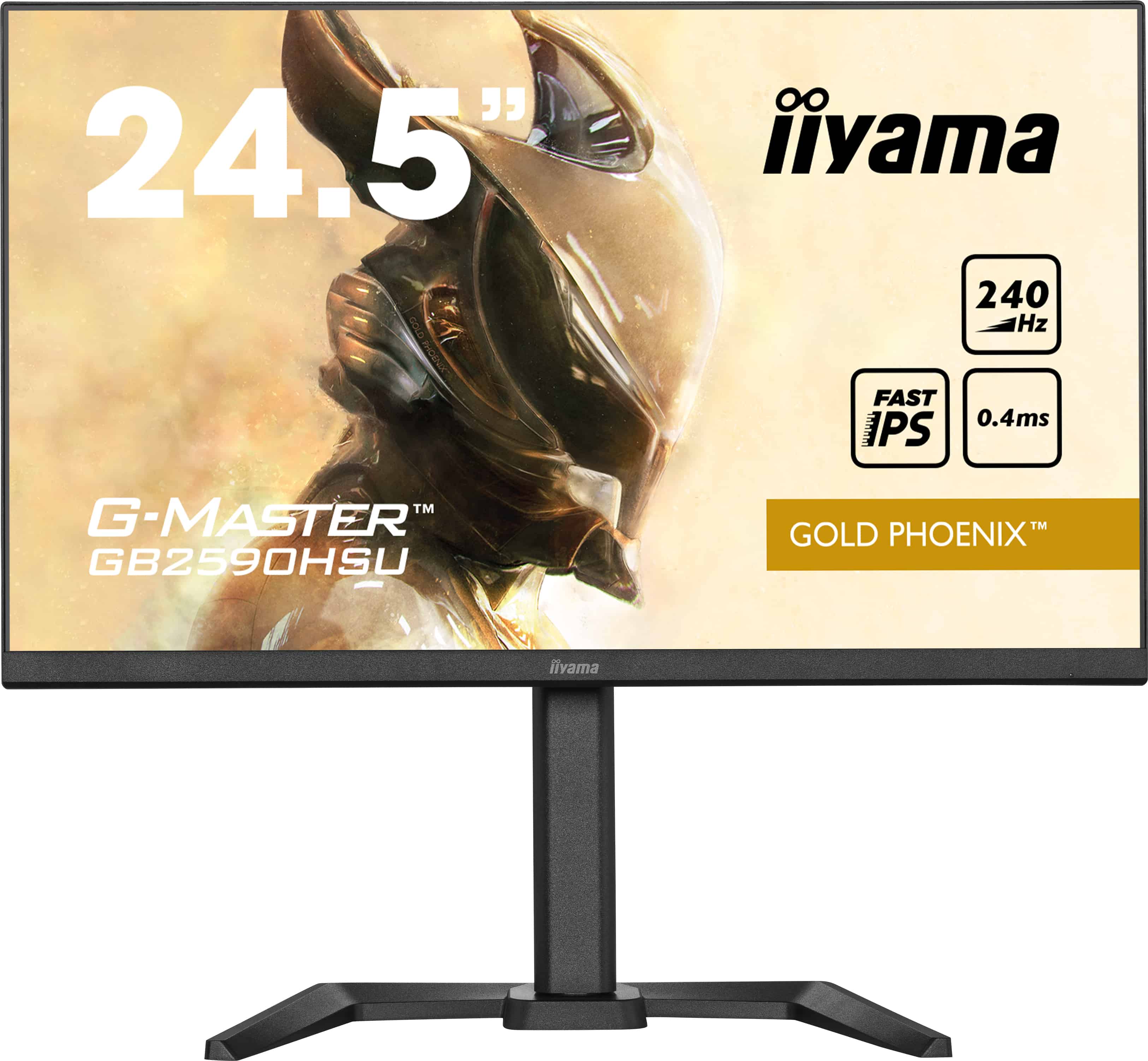 iiyama G-MASTER GB2590HSU-B5 computer monitor 62,2 cm (24.5) 1920 x 1080 Pixels Full HD LCD Zwart (GB2590HSU-B5) thumbnail