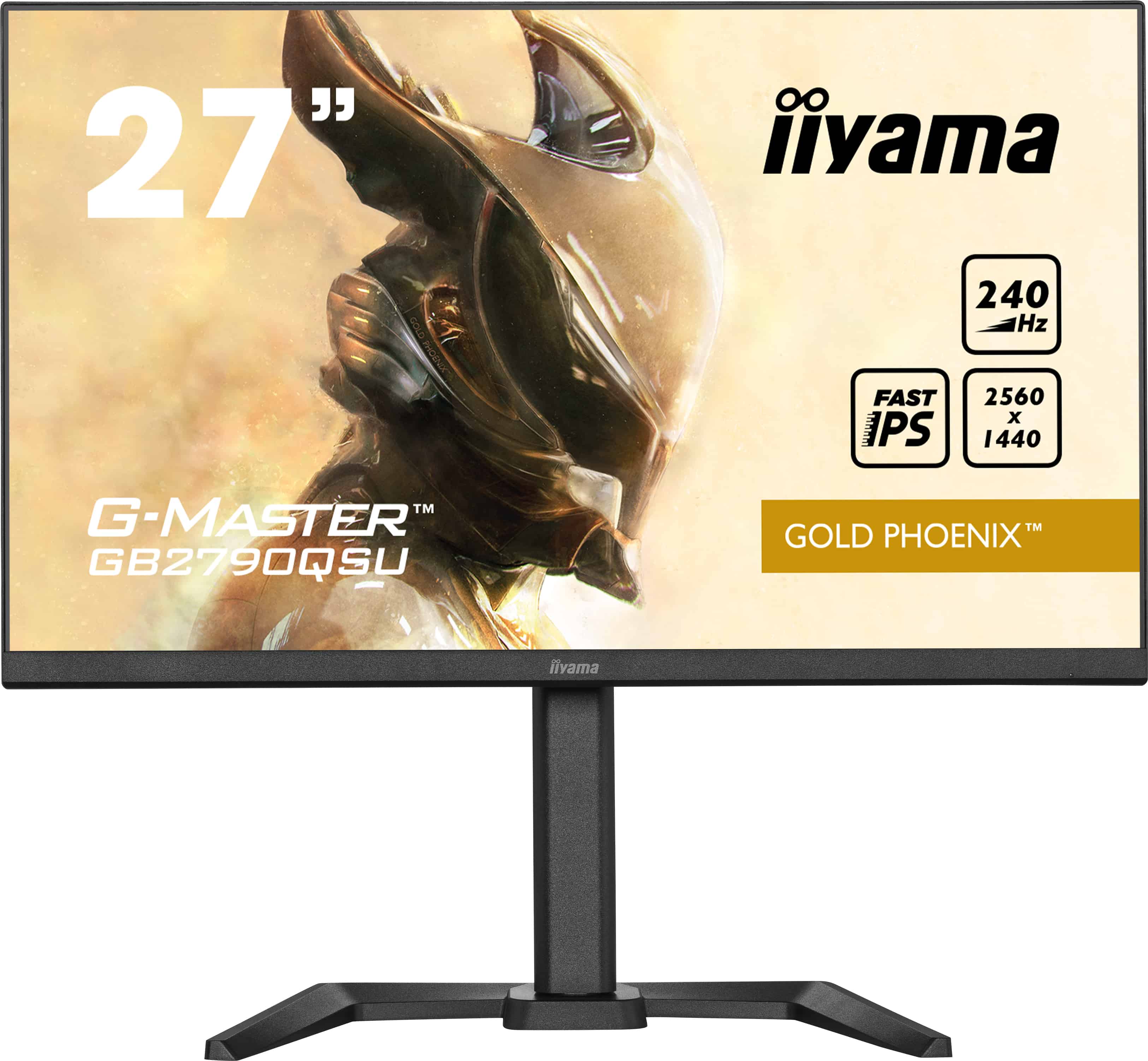 iiyama GB2790QSU-B5 computer monitor 68,6 cm (27) 2560 x 1440 Pixels Wide Quad HD LCD Zwart (GB2790QSU-B5) thumbnail