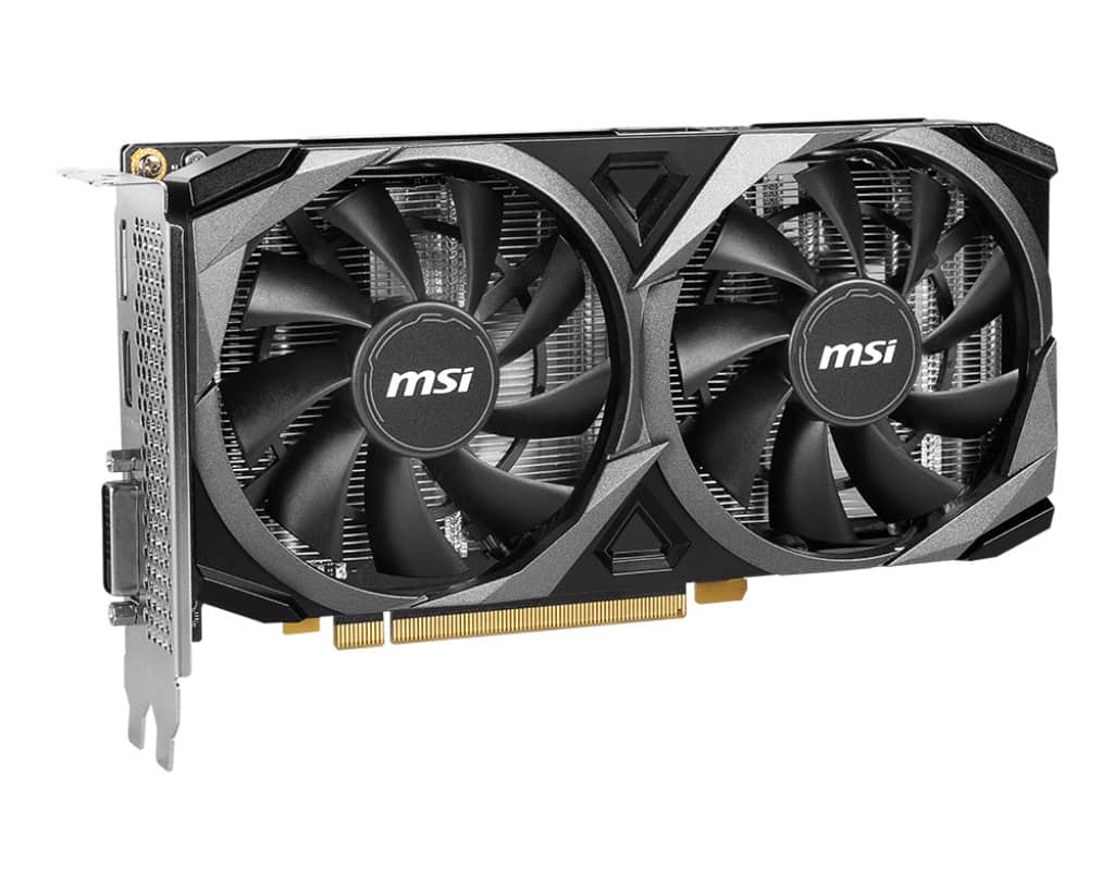 MSI GEFORCE RTX 3050 VENTUS 2X XS 8G OC videokaart NVIDIA 8 GB GDDR6 (V809-4266R) thumbnail