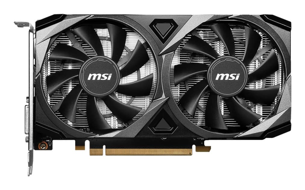 MSI VENTUS GEFORCE RTX 3050 2X XS 8G OC videokaart NVIDIA 8 GB GDDR6 (V809-4266R) thumbnail