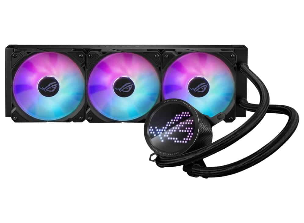 ASUS ROG Ryuo III 360 ARGB Processor Kit voor vloeistofkoeling 12 cm Zwart (90RC00I1-M0UAY0) thumbnail