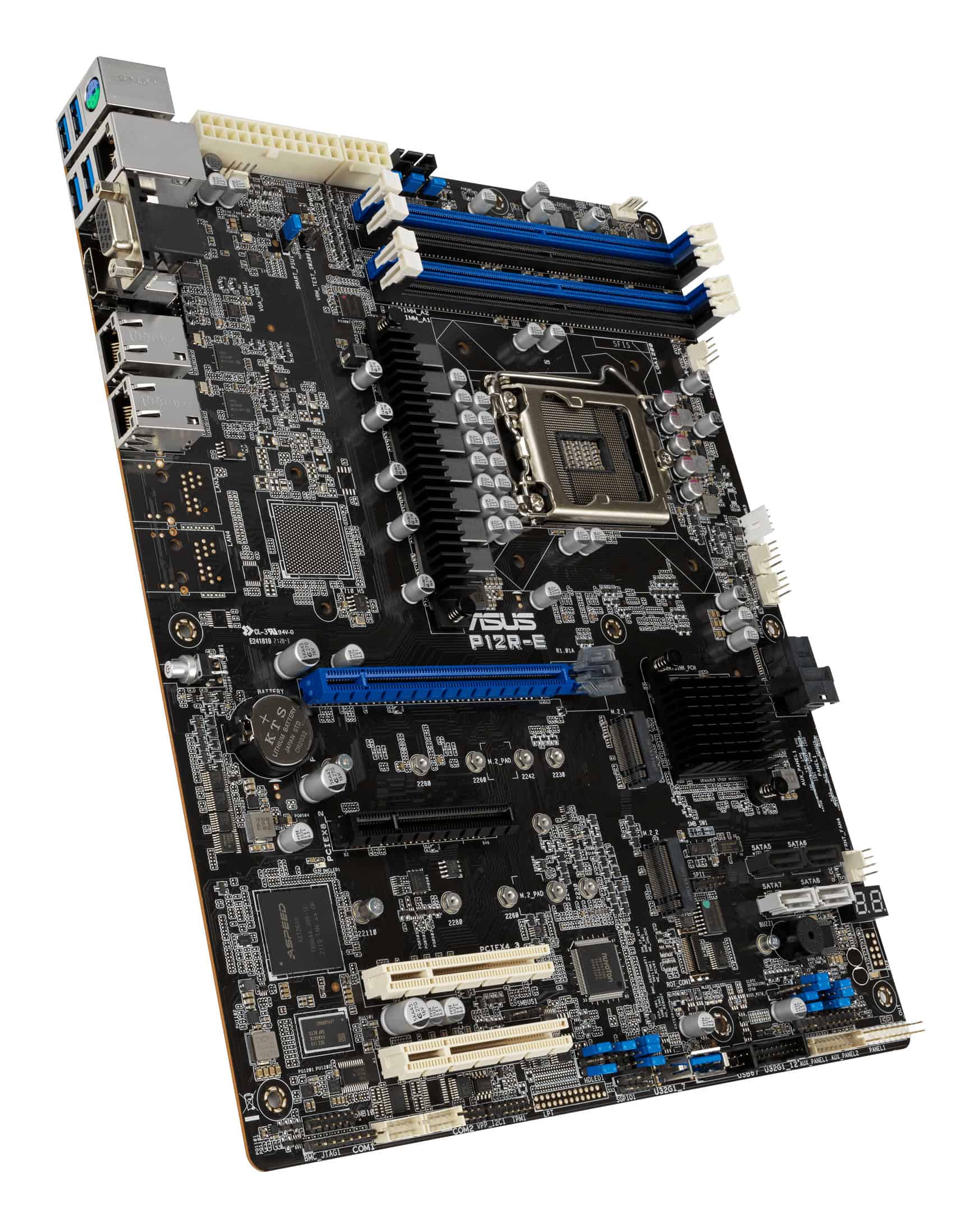 ASUS P12R-E ASMB10 Intel C256 LGA 1200 (Socket H5) ATX (90SB0A90-M1UAY0) thumbnail