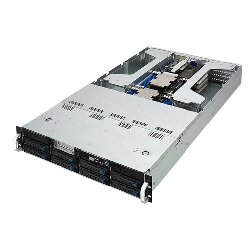 ASUS ESC4000 G4 Intel® C621 LGA 3647 (Socket P) Rack (2U) Zwart, Zilver (90SF0071-M00340) thumbnail
