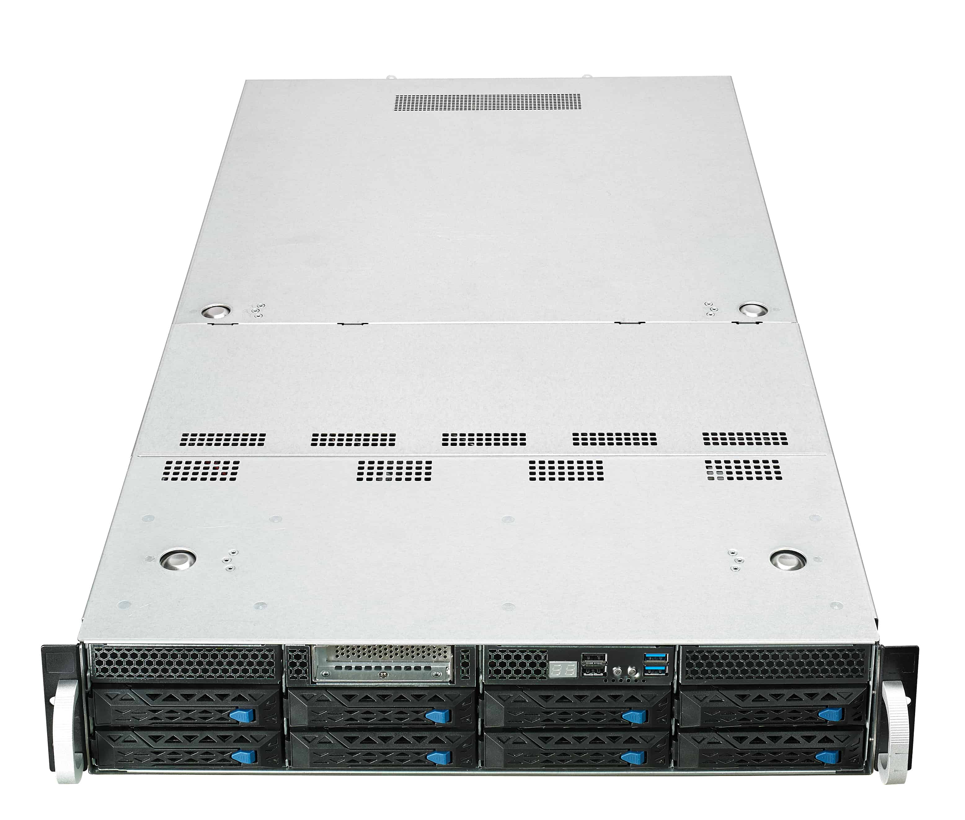ASUS ESC4000 G4 Intel® C621 LGA 3647 (Socket P) Rack (2U) Zwart, Zilver (90SF0071-M04120) thumbnail