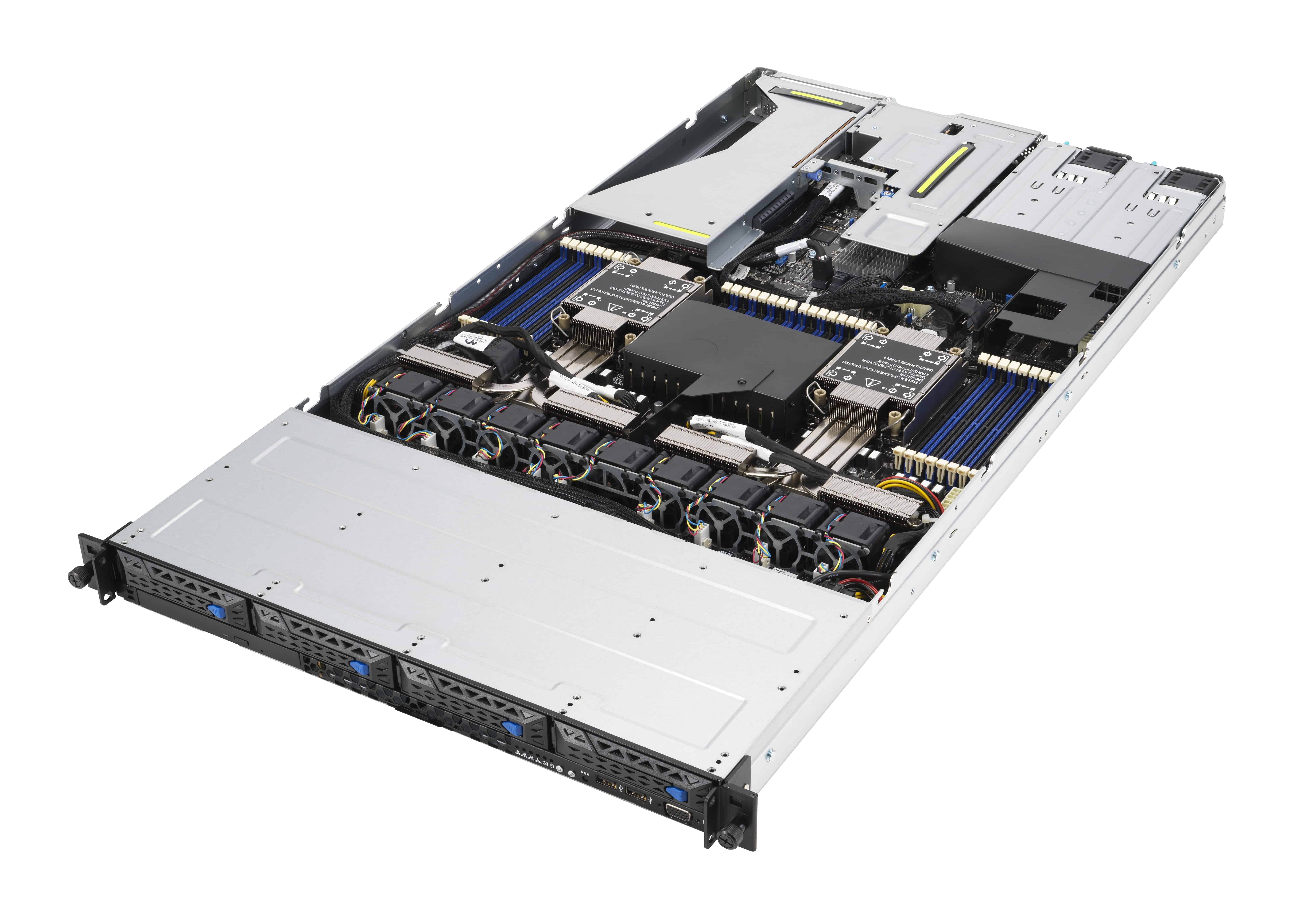 ASUS RS700-E10-RS4U Intel C621A LGA 4189 Rack (1U) Zilver (90SF0153-M002H0) thumbnail