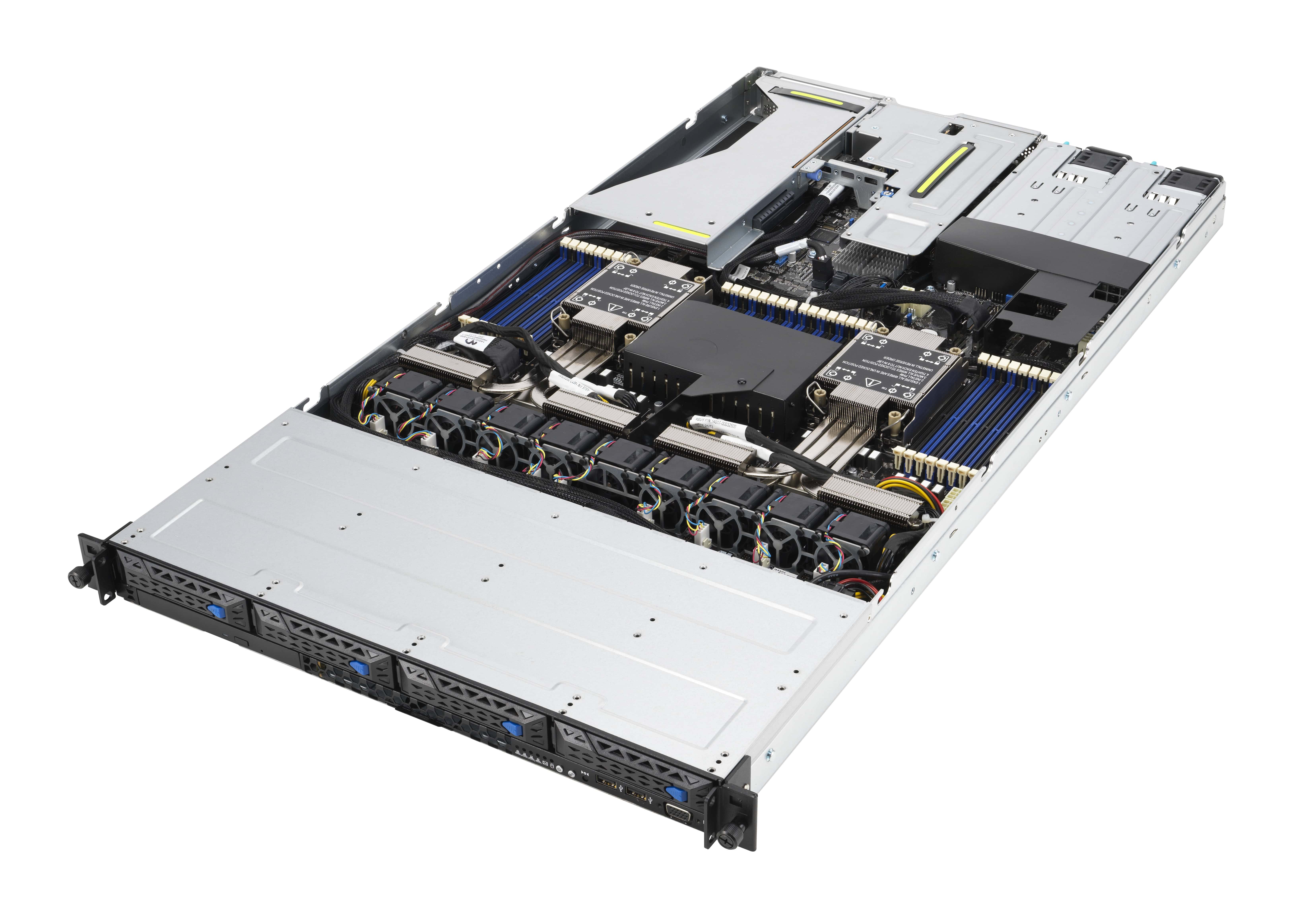 ASUS RS700-E10-RS4U Intel C621A LGA 4189 Rack (1U) Zilver (90SF0153-M002H0) thumbnail