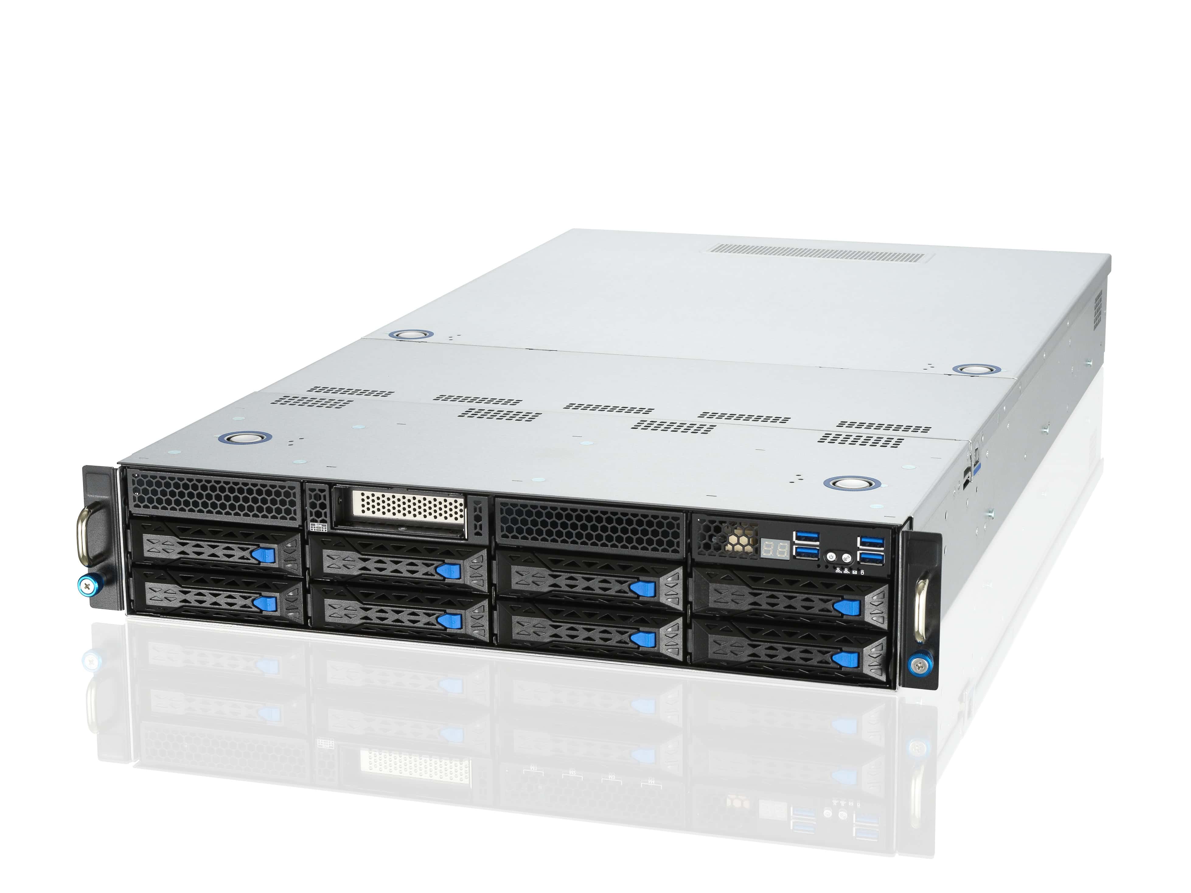 ASUS ESC4000-E10 Intel C621A LGA 4189 Rack (2U) Zwart (90SF01B3-M00510) thumbnail