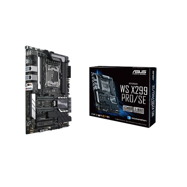 ASUS WS X299 PRO/SE Intel® X299 LGA 2066 (Socket R4) ATX (90SW00A0-M0EAY0) thumbnail