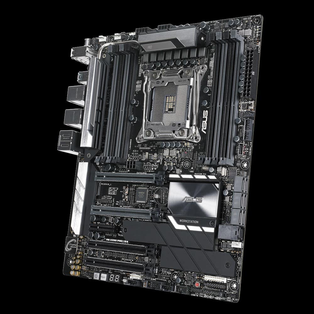 ASUS WS X299 PRO/SE Intel® X299 LGA 2066 (Socket R4) ATX (90SW00A0-M0EAY0) thumbnail