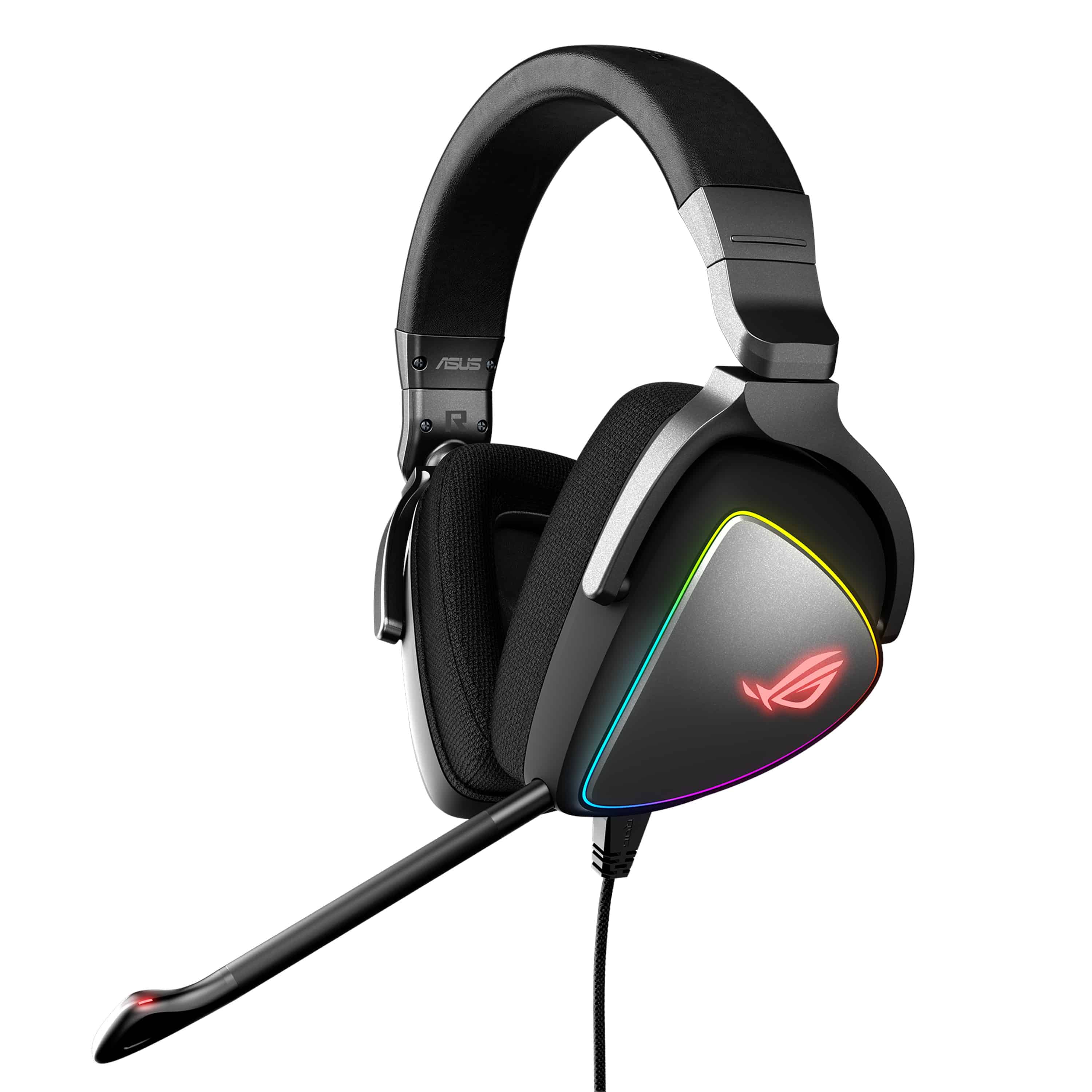 ASUS ROG Delta Headset Bedraad Hoofdband Gamen Zwart (90YH00Z1-B2UA00) thumbnail