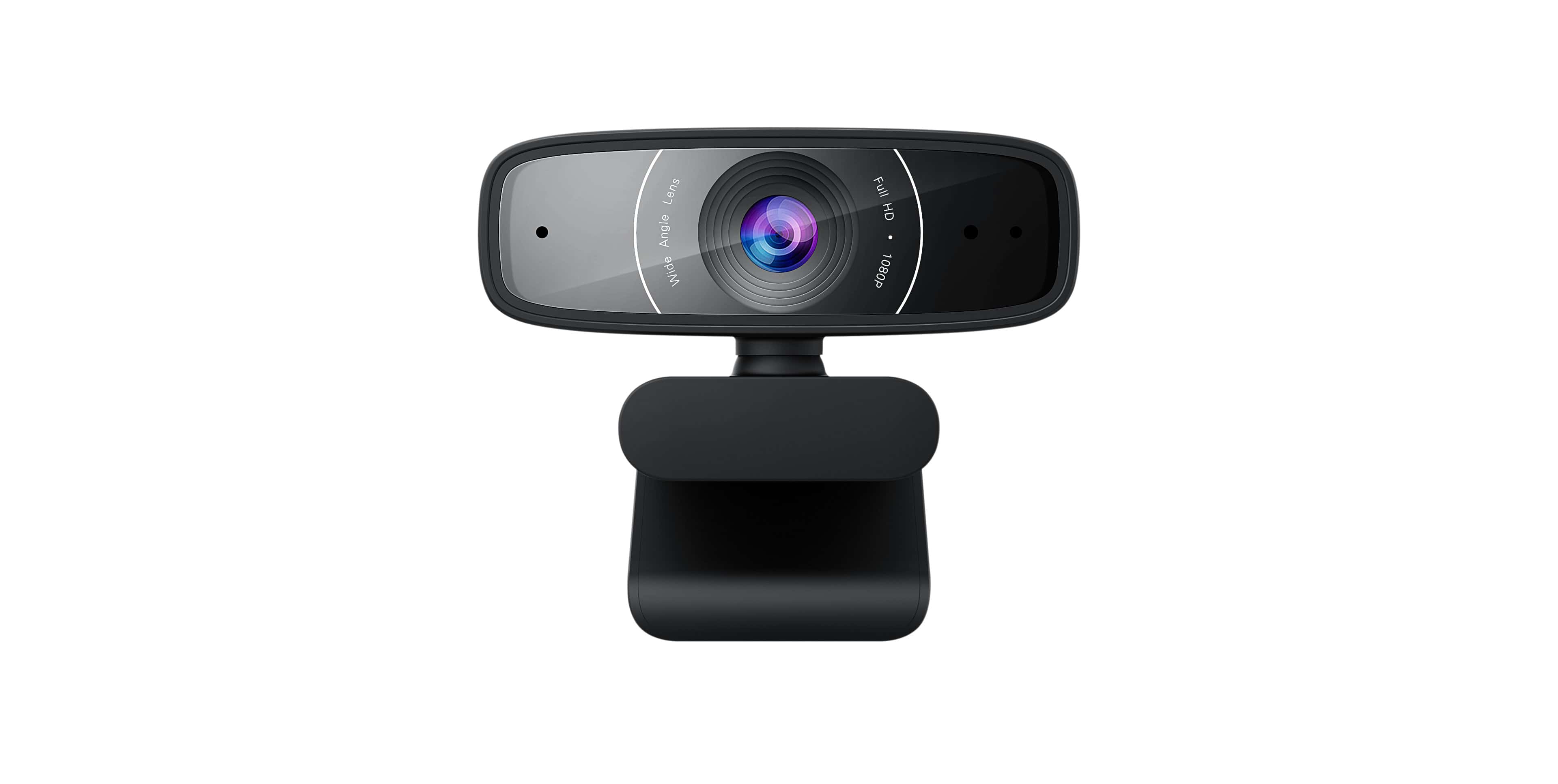 ASUS C3 webcam 1920 x 1080 Pixels USB 2.0 Zwart (90YH0340-B2UA00) thumbnail