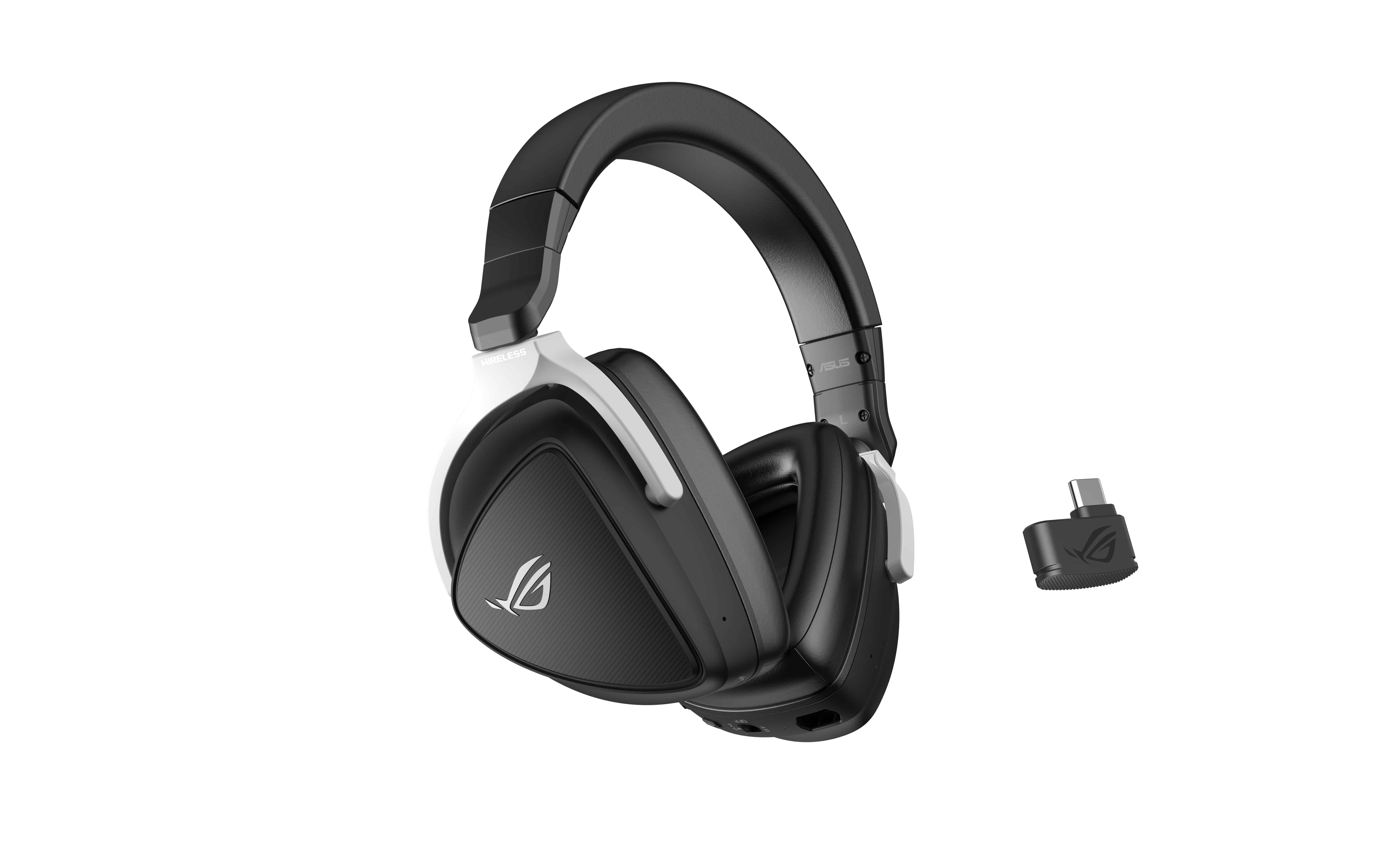 ASUS ROG Delta S Wireless Hoofdtelefoons Draadloos Hoofdband Gamen Bluetooth Zwart (90YH03IW-B3UA00) thumbnail