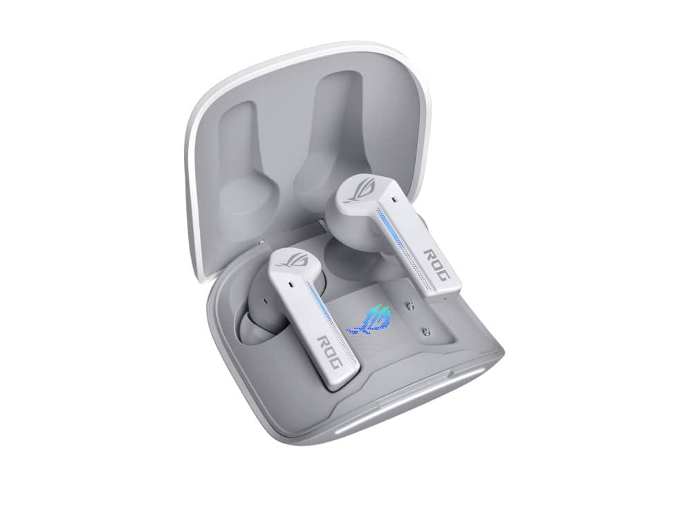 ASUS ROG Cetra True Wireless Moonlight White Hoofdtelefoons True Wireless Stereo (TWS) In-ear Gamen Bluetooth Wit (90YH03X1-B5UA00) thumbnail