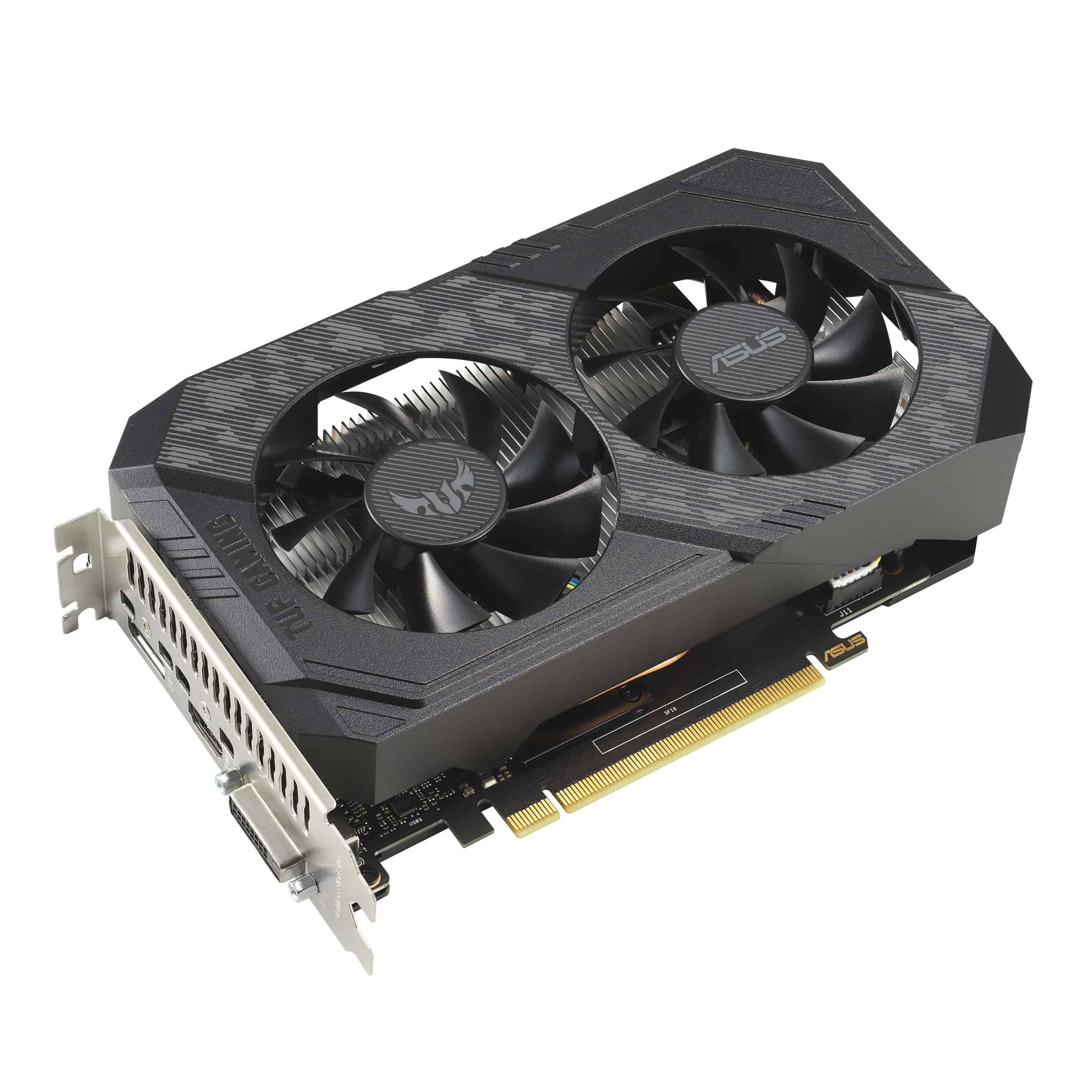 ASUS TUF Gaming TUF-GTX1650-4GD6-P-V2-GAMING NVIDIA GeForce GTX 1650 4 GB GDDR6 (90YV0GX3-M0NA00) thumbnail