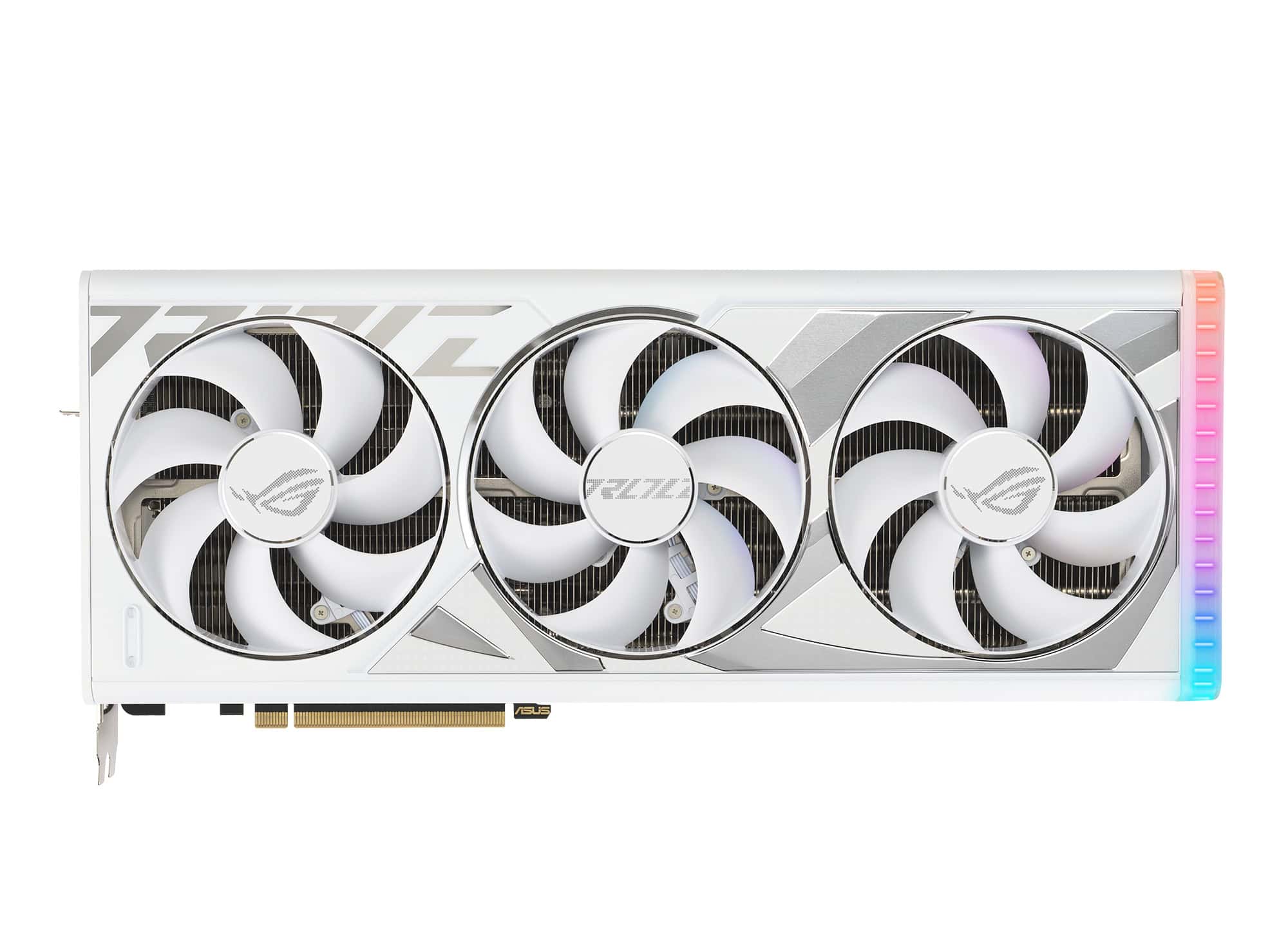 ASUS ROG -STRIX-RTX4090-O24G-WHITE NVIDIA GeForce RTX 4090 24 GB GDDR6X (90YV0ID2-M0NA00) thumbnail