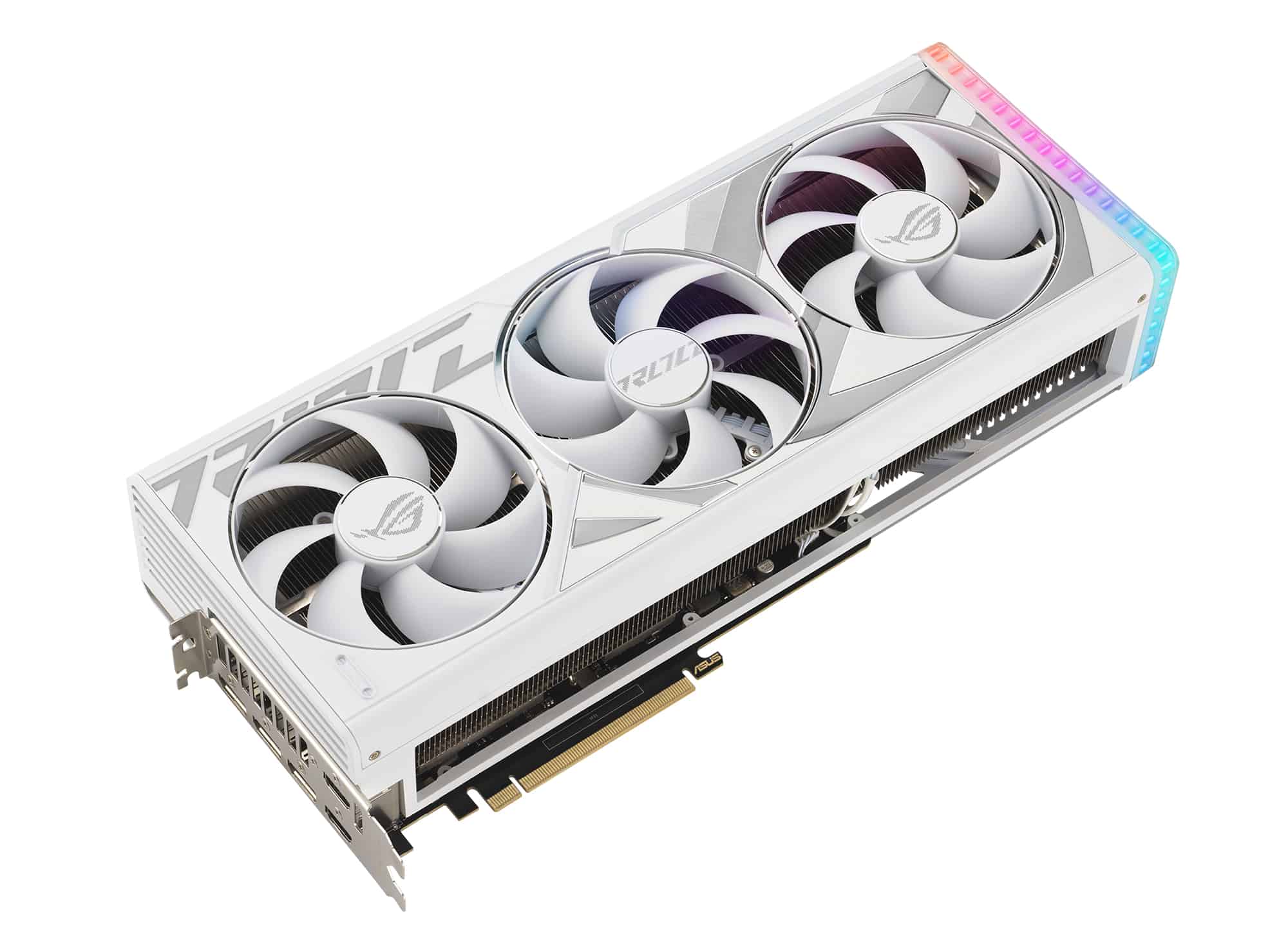 ASUS ROG -STRIX-RTX4090-O24G-WHITE NVIDIA GeForce RTX 4090 24 GB GDDR6X (90YV0ID2-M0NA00) thumbnail