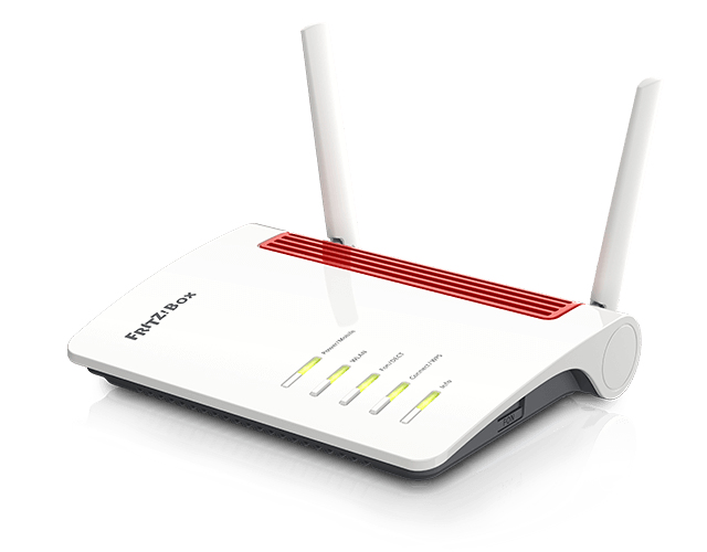 AVM FRITZ!Box 6850 LTE draadloze router Gigabit Ethernet Dual-band (2.4 GHz / 5 GHz) 4G Wit (20002925) thumbnail