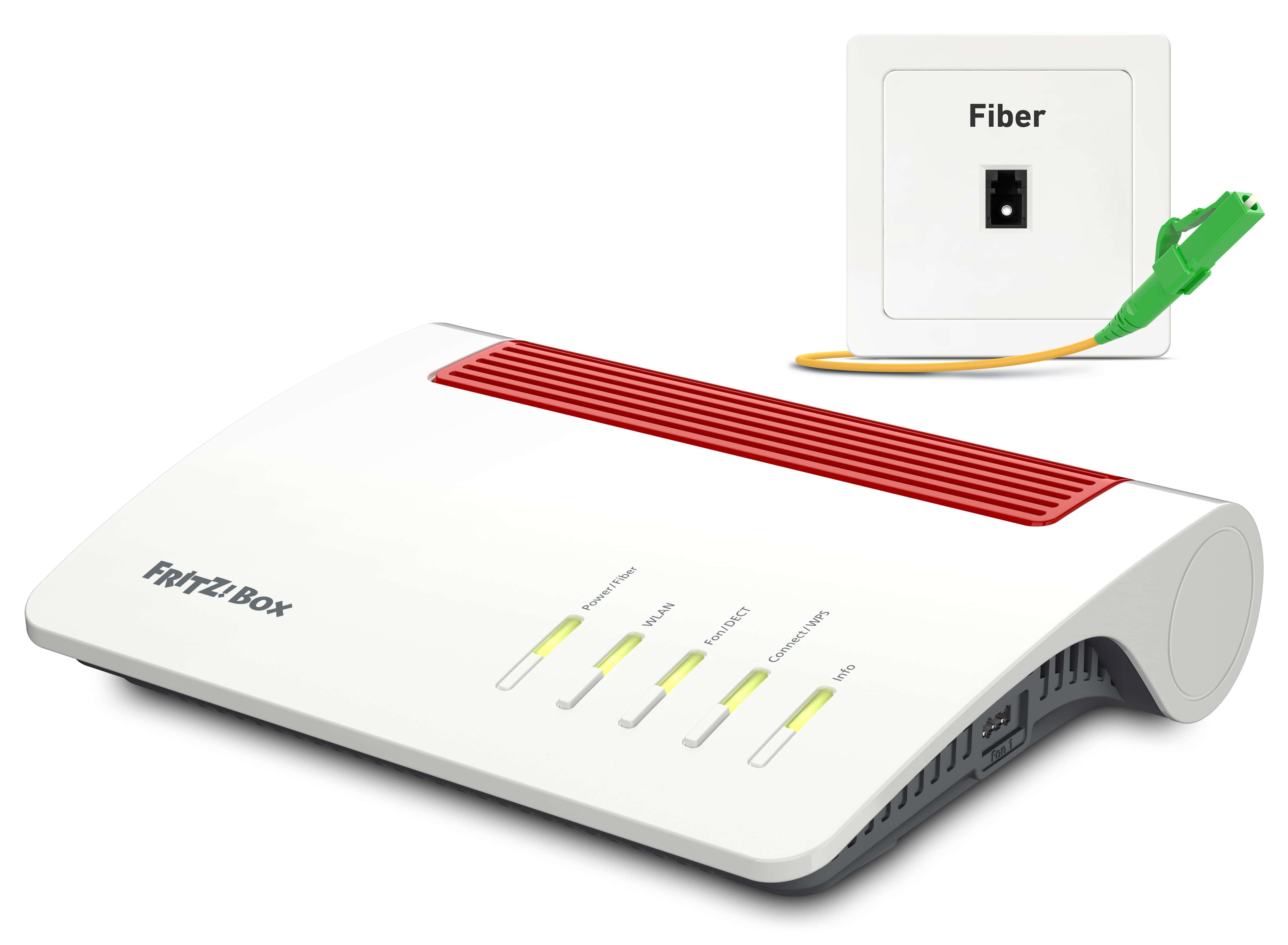 Box 5590 Fiber draadloze router Gigabit Ethernet Dual-band (2.4 GHz / 5 GHz) Wit (20002981) thumbnail