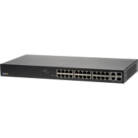 Axis T8524 PoE+ Managed Gigabit Ethernet (10/100/1000) Power over Ethernet (PoE) Zwart (01192-002) thumbnail