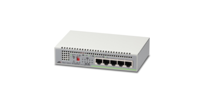 Allied Telesis AT-GS910/5-50 Unmanaged Gigabit Ethernet (10/100/1000) Grijs (AT-GS910/5-50) thumbnail