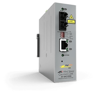 Allied Telesis AT-IMC200TP/SC-980 netwerk media converter 100 Mbit/s 1310 nm Grijs (AT-IMC200TP/SC-980) thumbnail