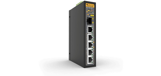 Allied Telesis IS130-6GP Unmanaged L2 Gigabit Ethernet (10/100/1000) Power over Ethernet (PoE) Zwart (AT-IS130-6GP-80) thumbnail