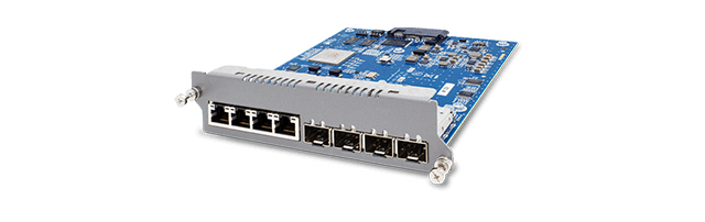 Allied Telesis MCF3010T/4SP netwerk media converter Intern 10000 Mbit/s Roestvrijstaal (AT-MCF3010T/4SP) thumbnail