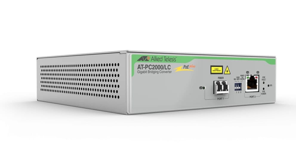 Allied Telesis AT-PC2000/LC-960 netwerk media converter 1000 Mbit/s 850 nm Grijs (AT-PC2000/LC-960) thumbnail