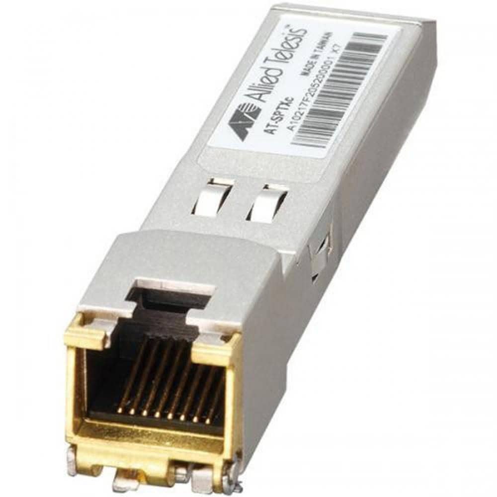 Allied Telesis AT-SPTXC netwerk transceiver module Koper 1000 Mbit/s RJ-45 (AT-SPTXC) thumbnail