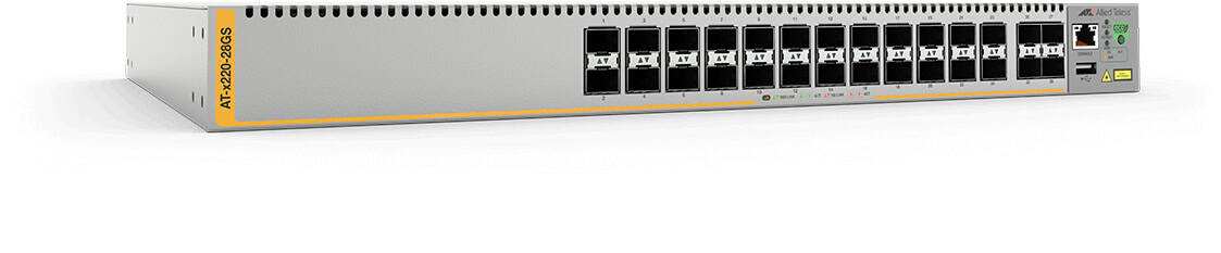 Allied Telesis x220-28GS Managed L3 1U Grijs (AT-X220-28GS-50) thumbnail