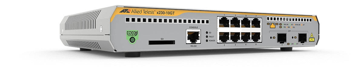 Allied Telesis AT-x230-10GT-50 Managed L3 Gigabit Ethernet (10/100/1000) Grijs (AT-X230-10GT-50) thumbnail