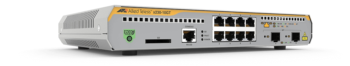 Allied Telesis AT-x230-10GT-50 Managed L3 Gigabit Ethernet (10/100/1000) Grijs (AT-X230-10GT-50) thumbnail