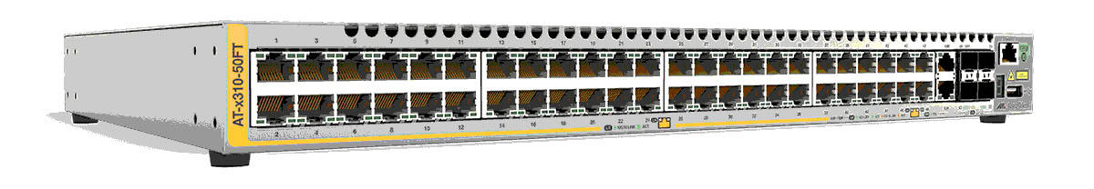 Allied Telesis AT-X310-50FT-30 netwerk-switch Managed L2+ Grijs (AT-X310-50FT-30) thumbnail